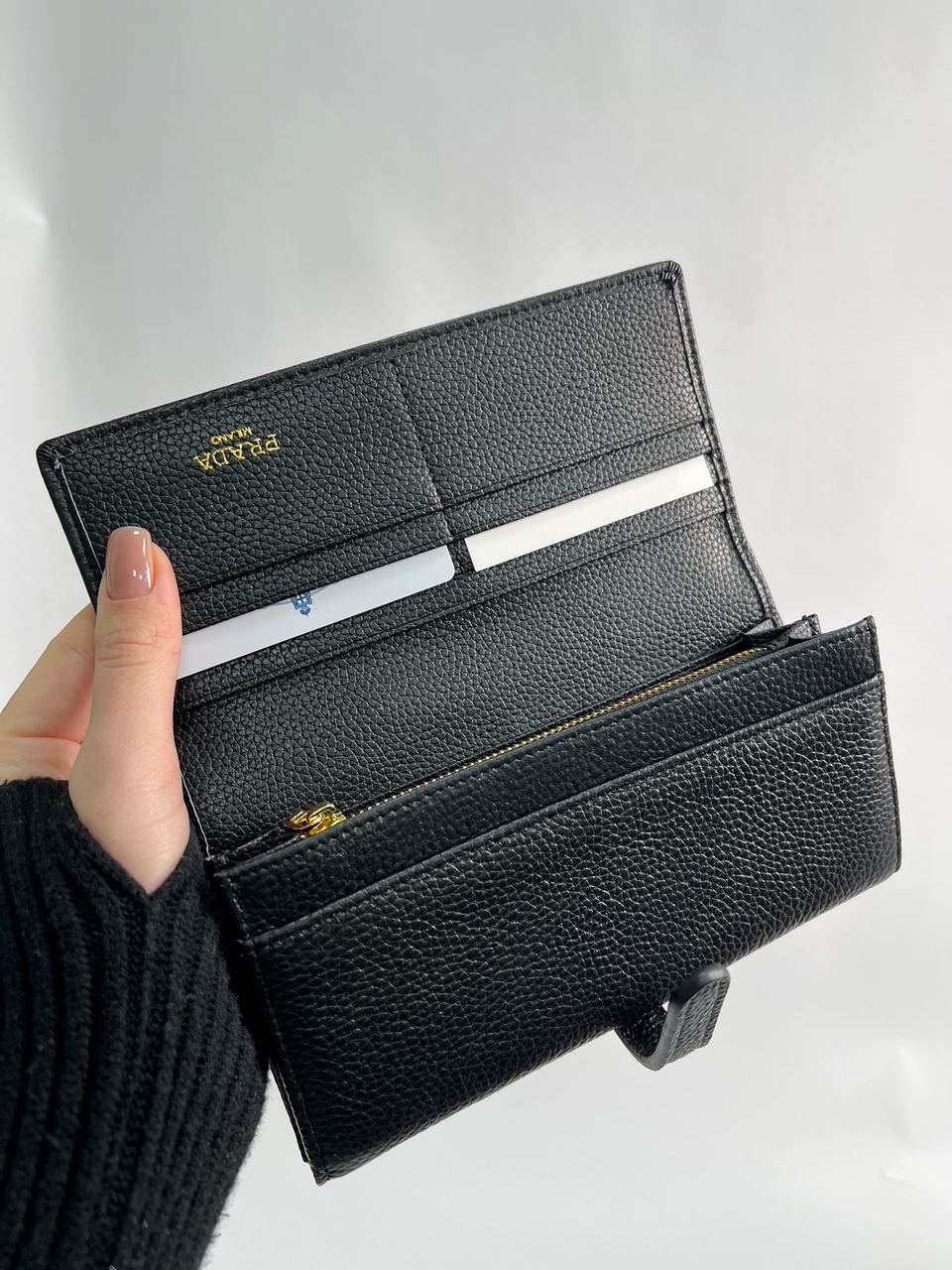 Prada Large Leather Wallet - 13