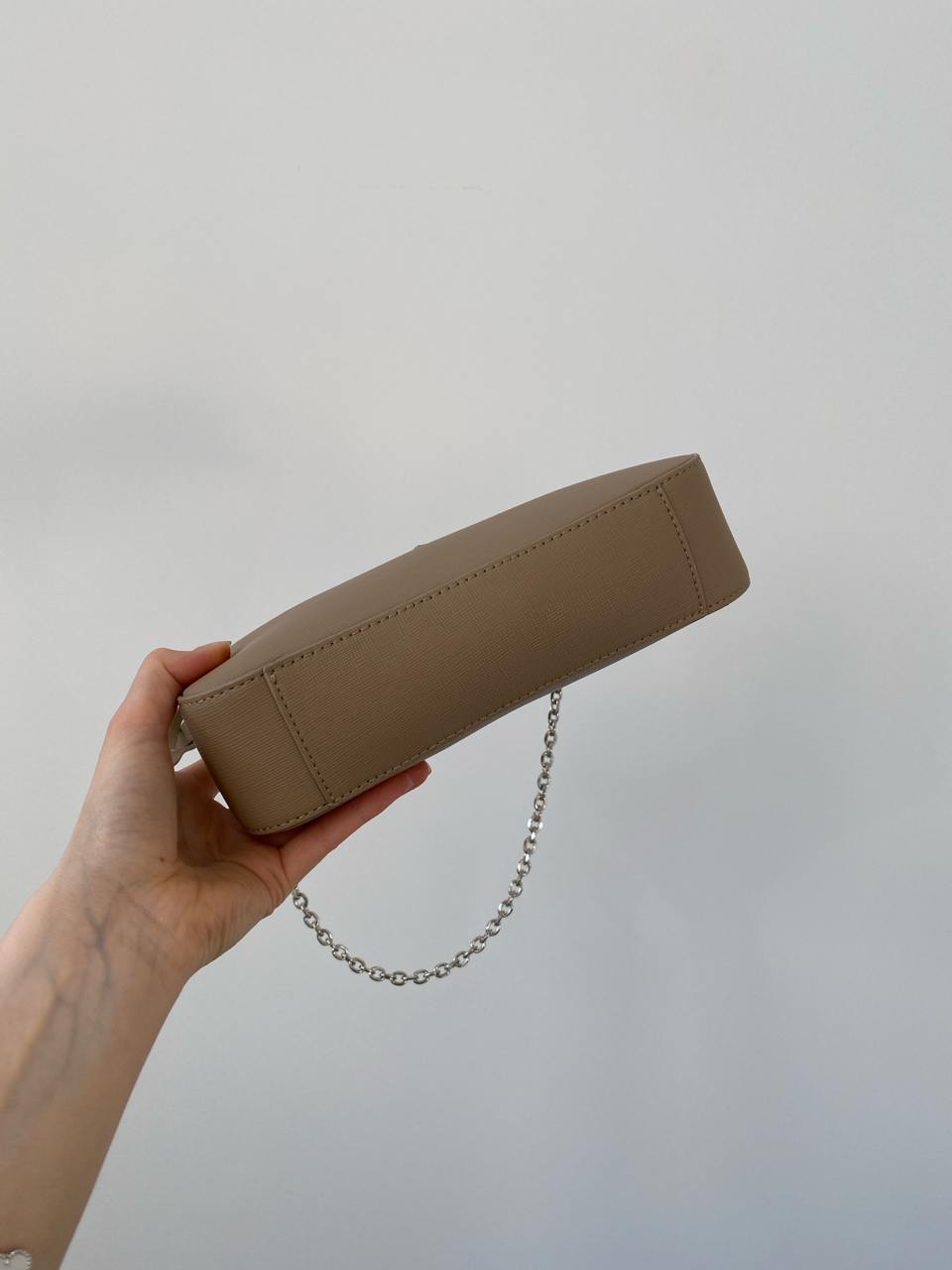 Prada Re-Edition 2005 Saffiano Leather Bag Beige - 8