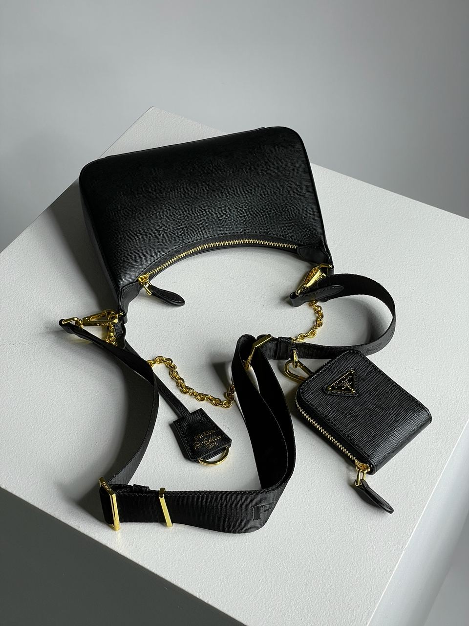 Prada Re-Edition 2005 Saffiano Leather Bag - 11