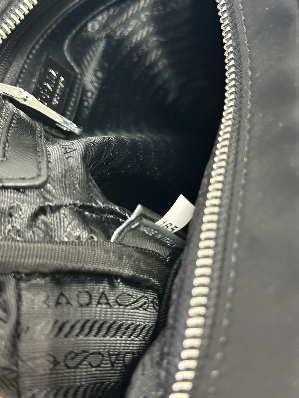 Prada Re-Nylon Crossbody Bag Black - 15