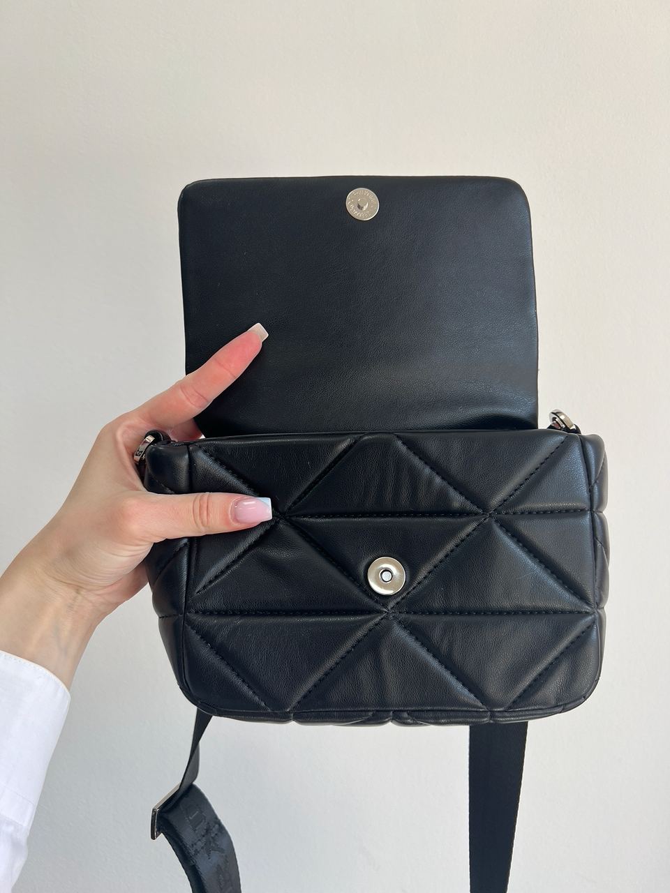 Prada Re-Nylon Padded Shoulder Black - 9