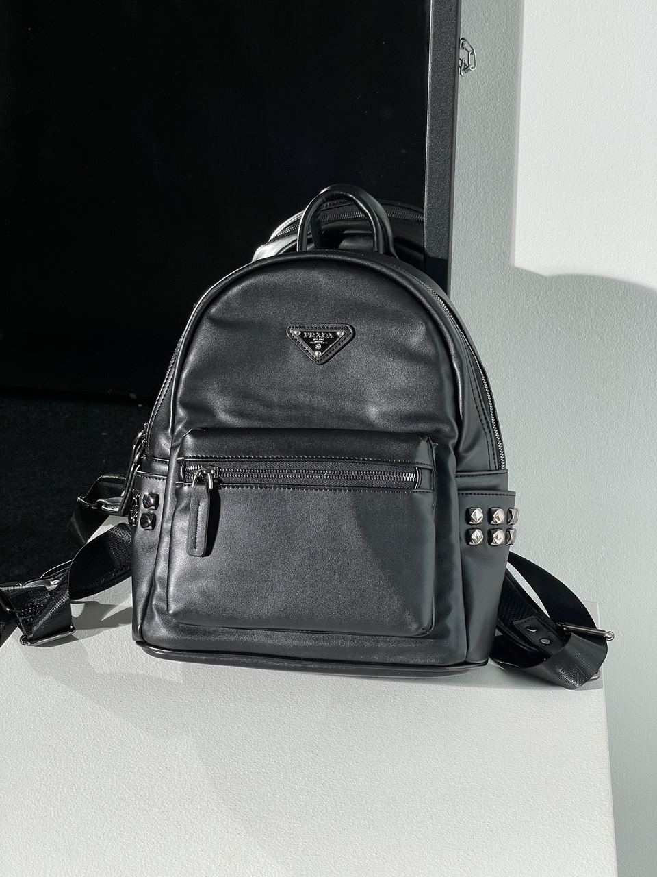 Prada Saffiano Leather Bag Black - 2