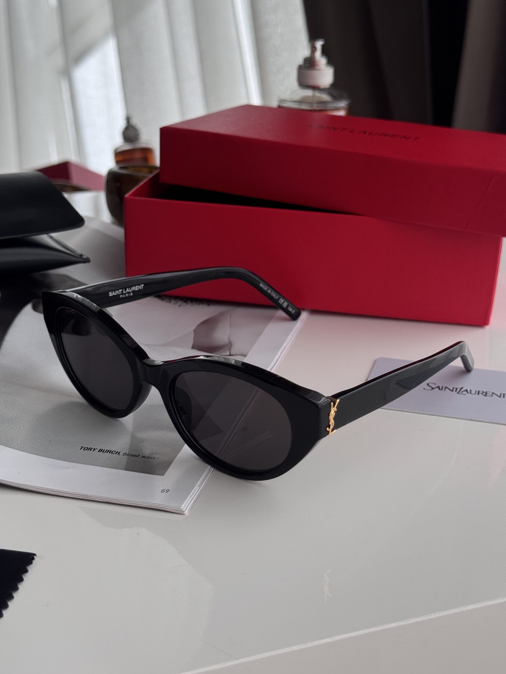 Saint Laurent Black/Gold SL M148/F 001 - 5