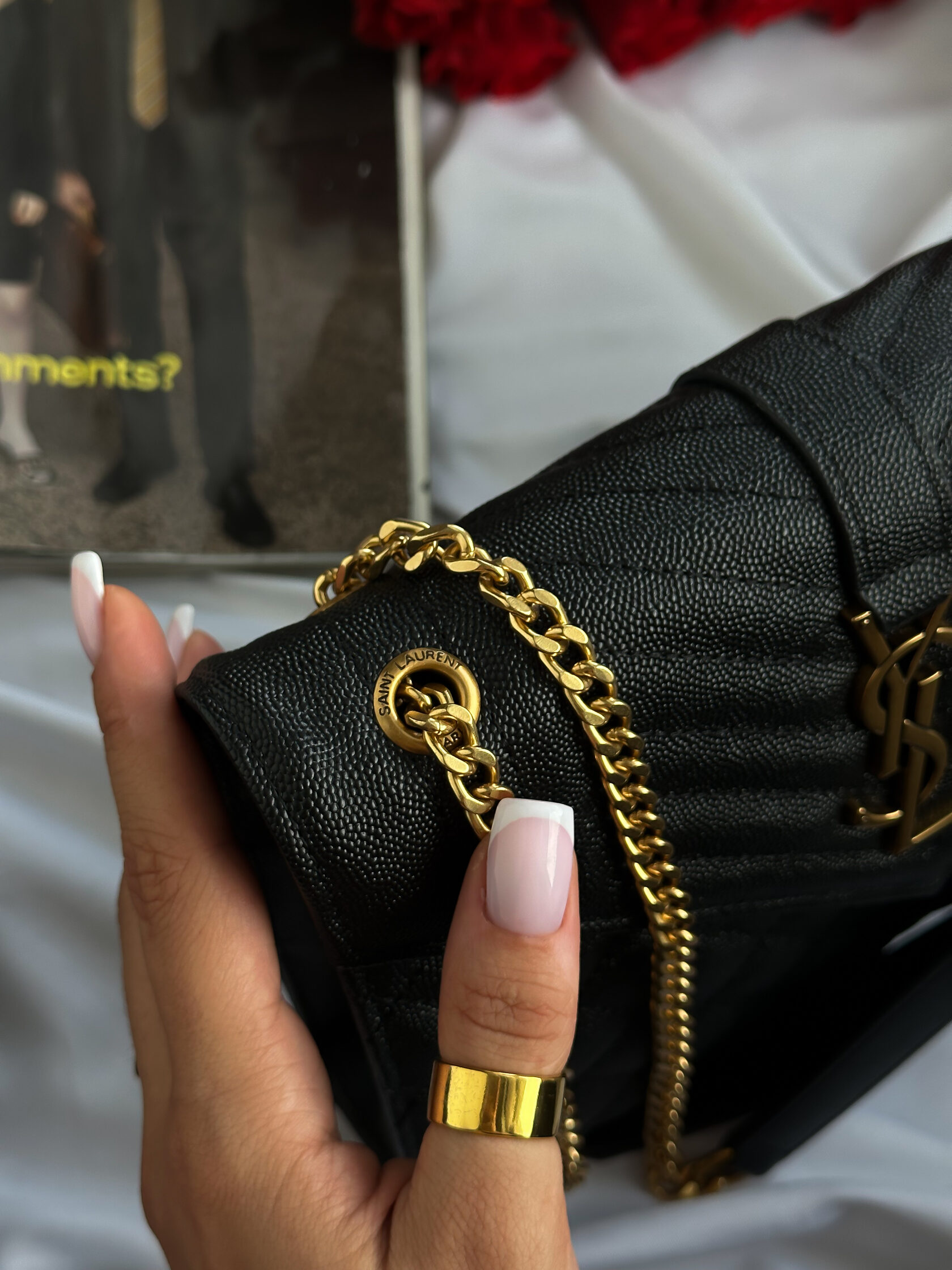 Saint Laurent Envelope Quilted - 4