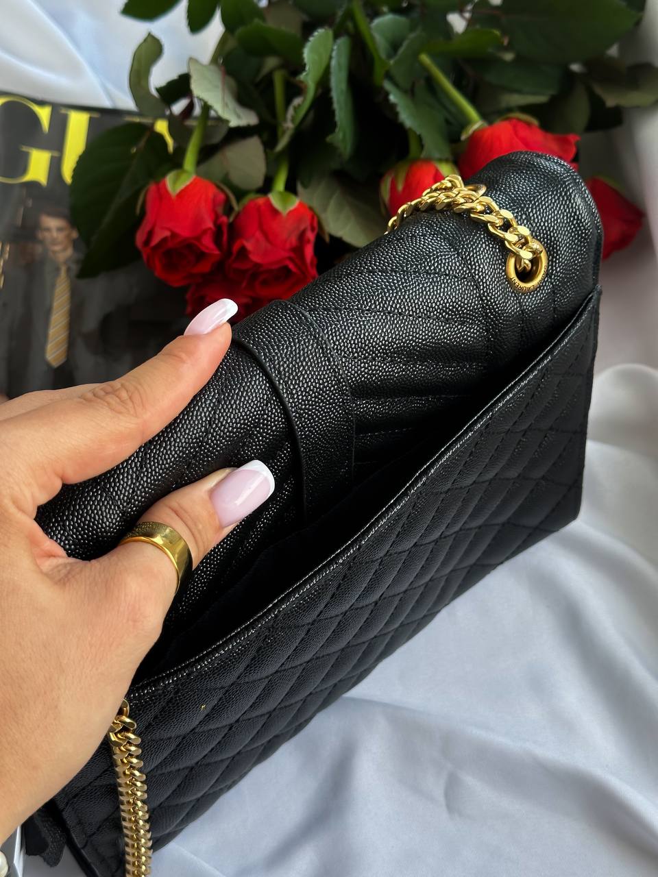 Saint Laurent Envelope Quilted - 5