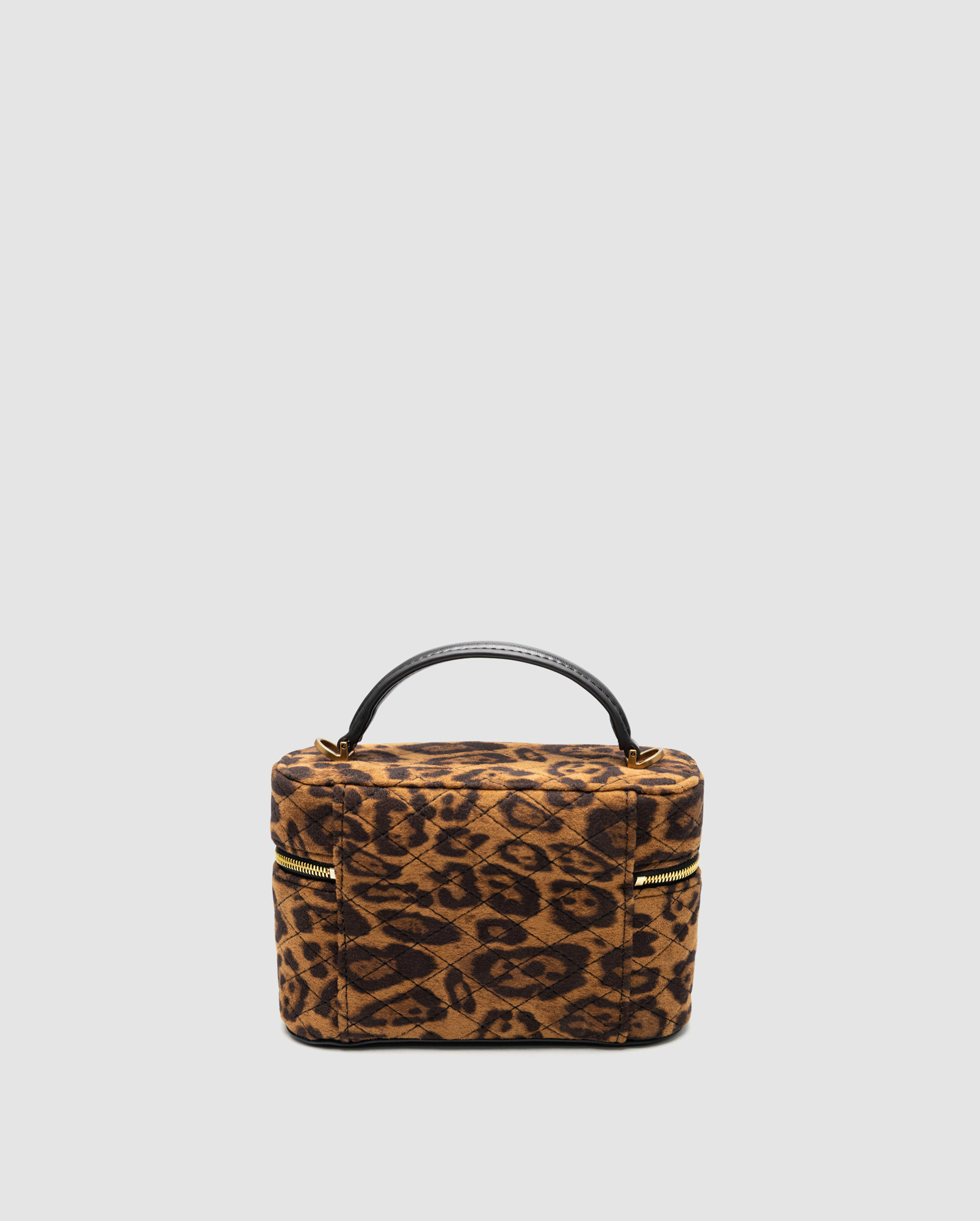 Saint Laurent Gaby Vanity Textile Shoulder Bag Leo/Brown - 3