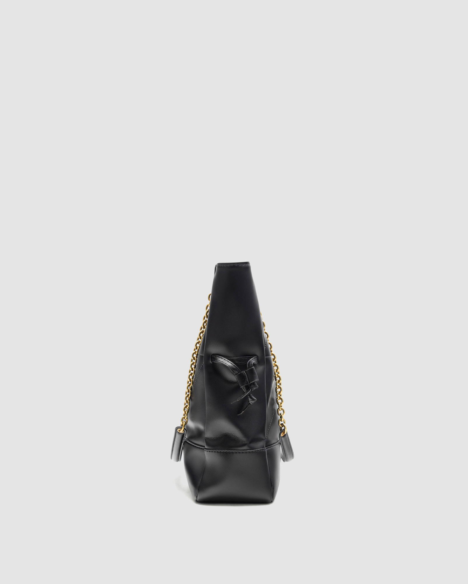 Saint Laurent Jamie Shopping Leather Tote Bag in Black - 4