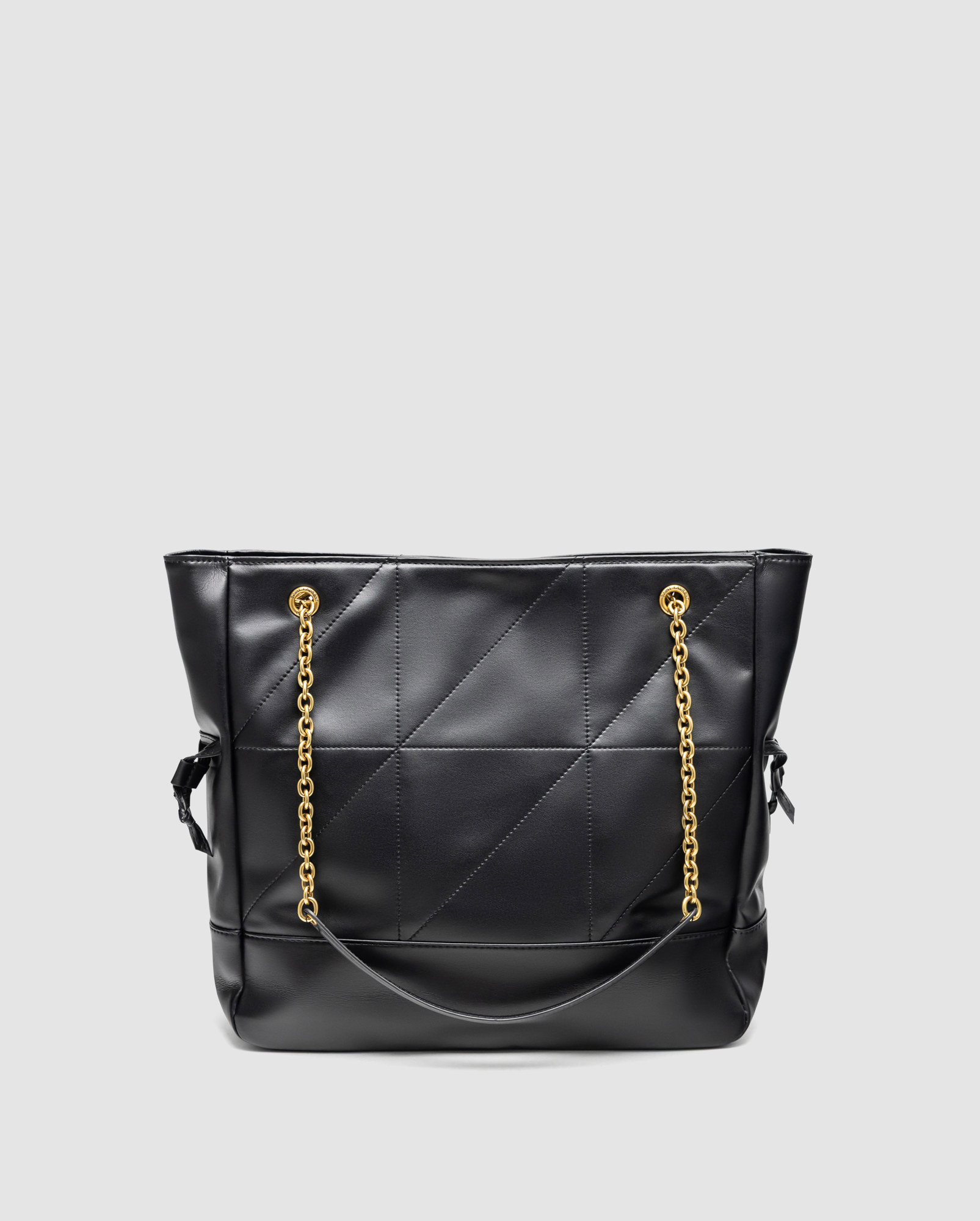 Saint Laurent Jamie Shopping Leather Tote Bag in Black - 3