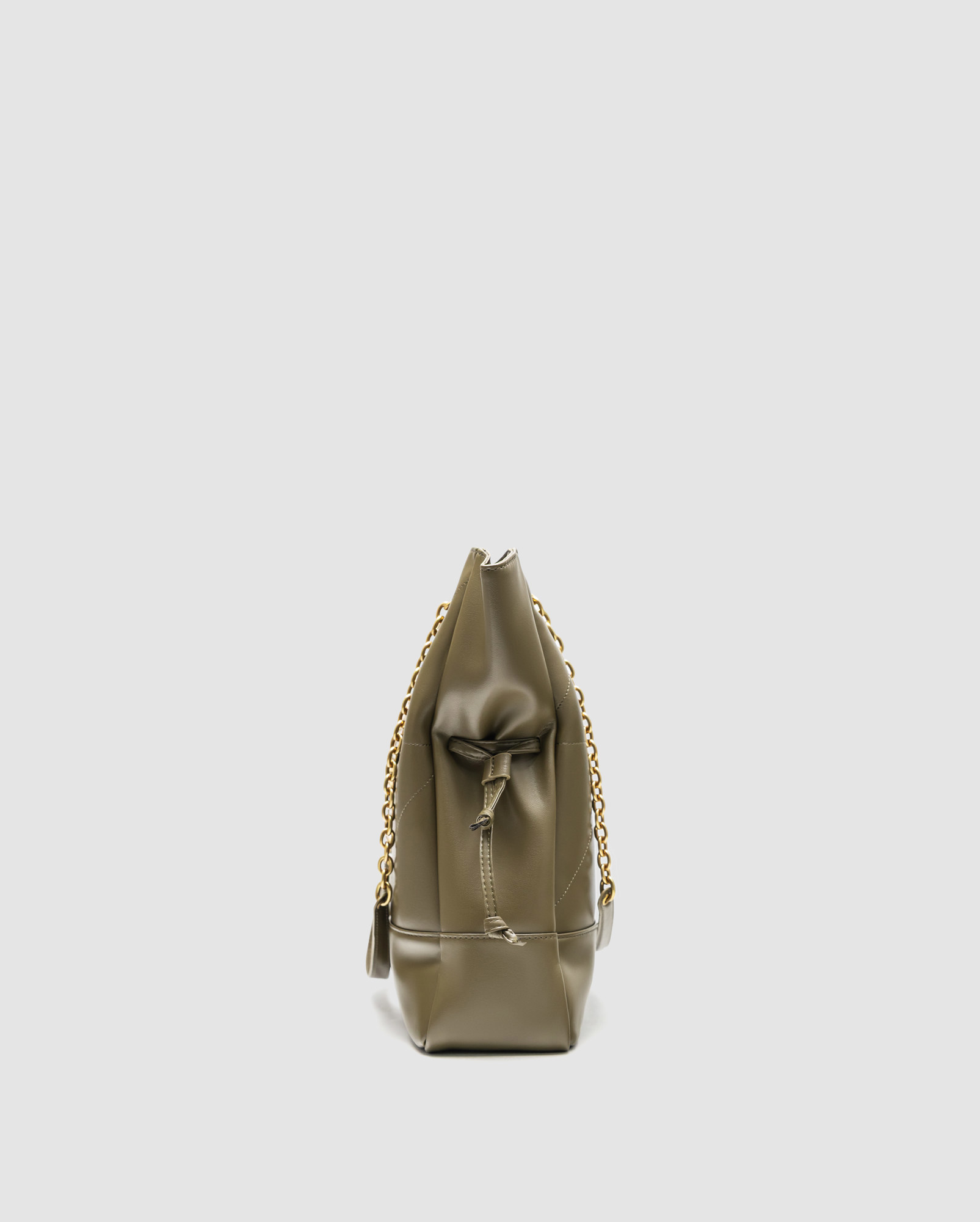 Saint Laurent Jamie Shopping Leather Tote Bag Light Musk - 4