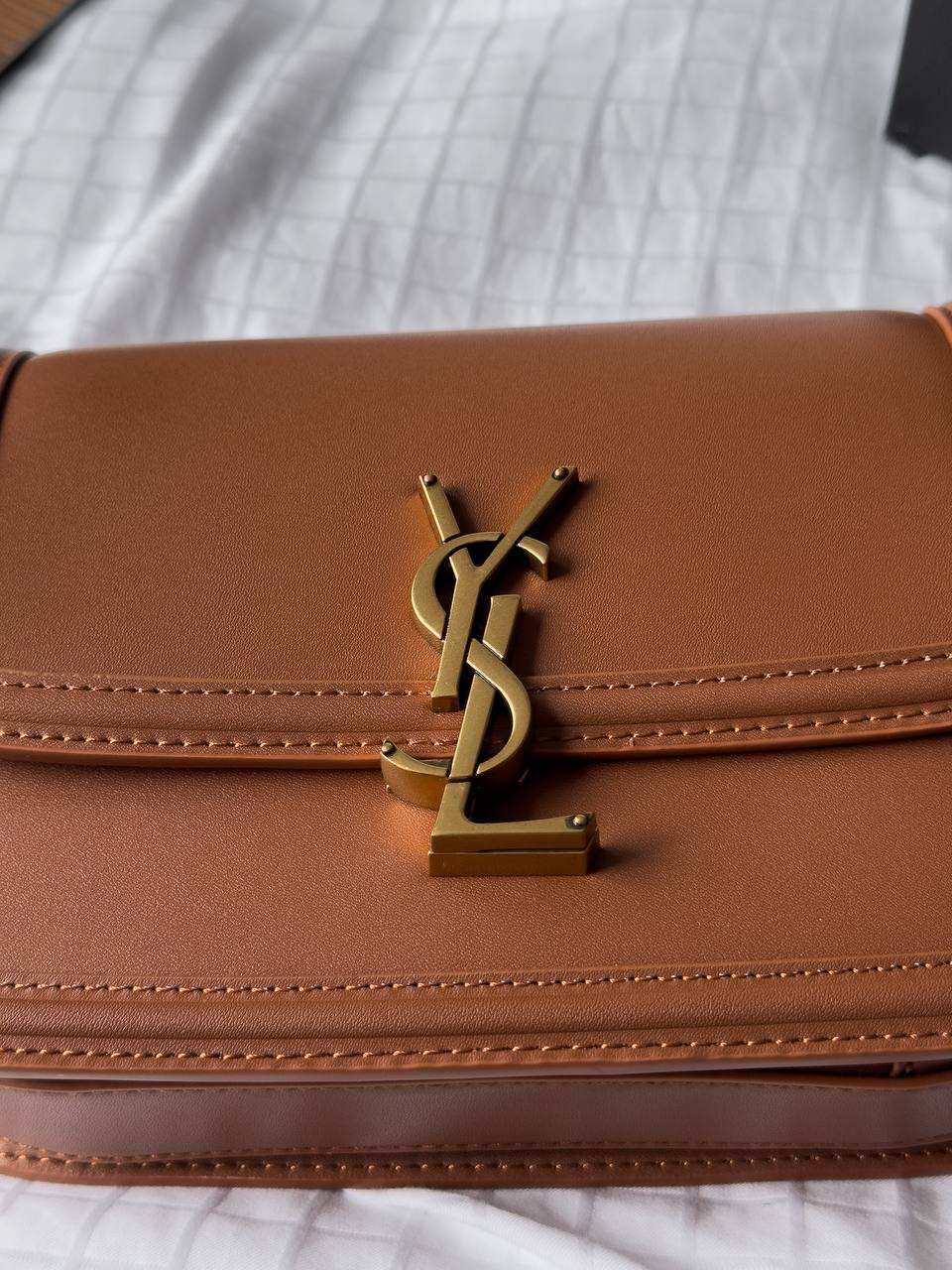 Saint Laurent Large Solferino Brown - 8