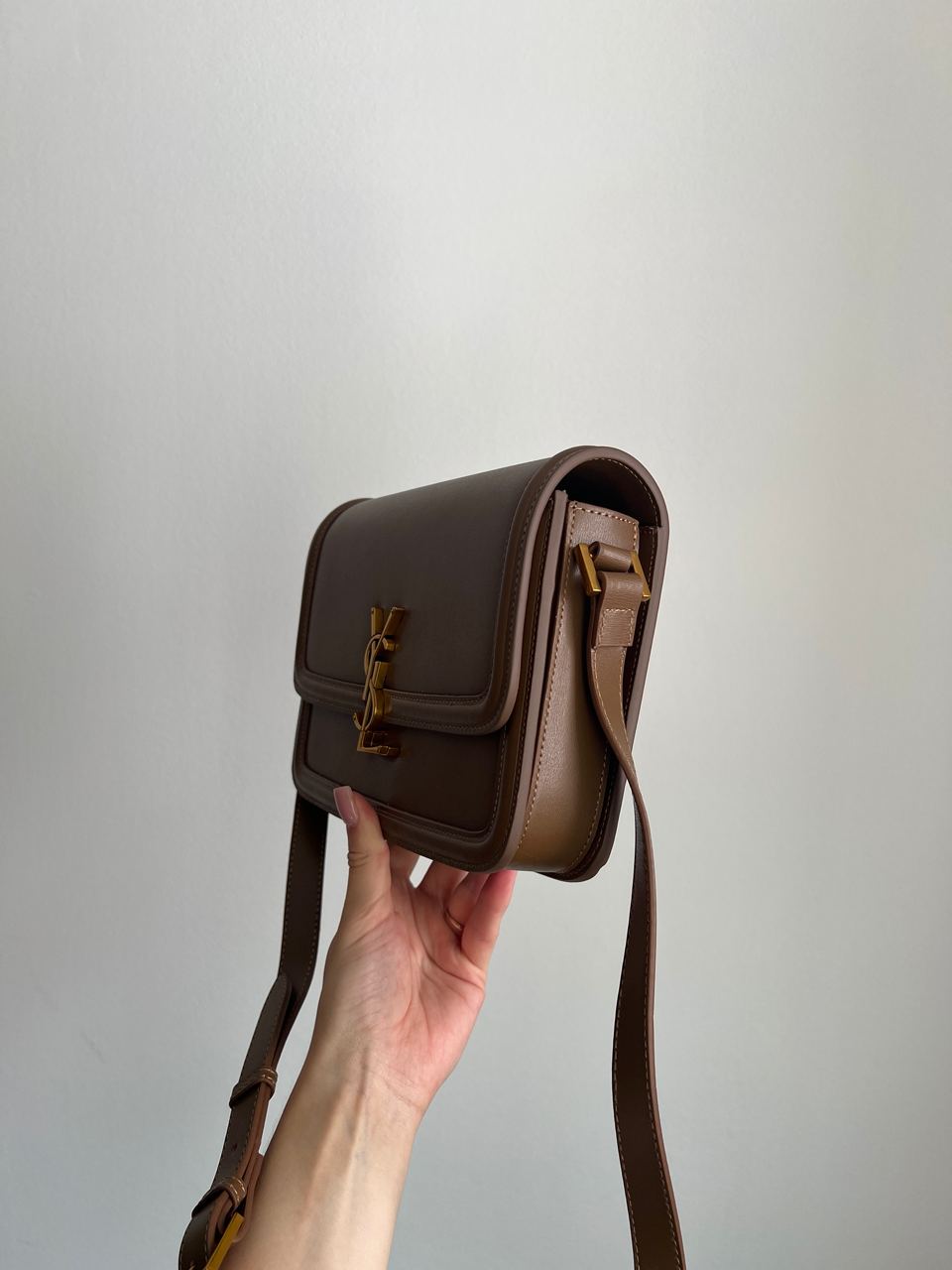 Saint Laurent Large Solferino Brown - 4