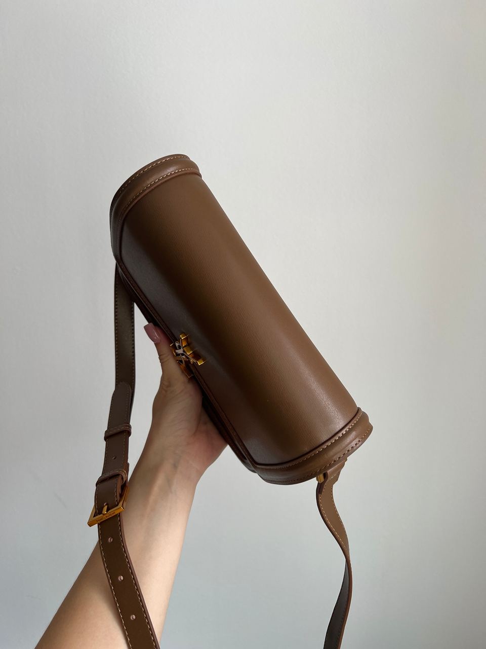 Saint Laurent Large Solferino Brown - 6