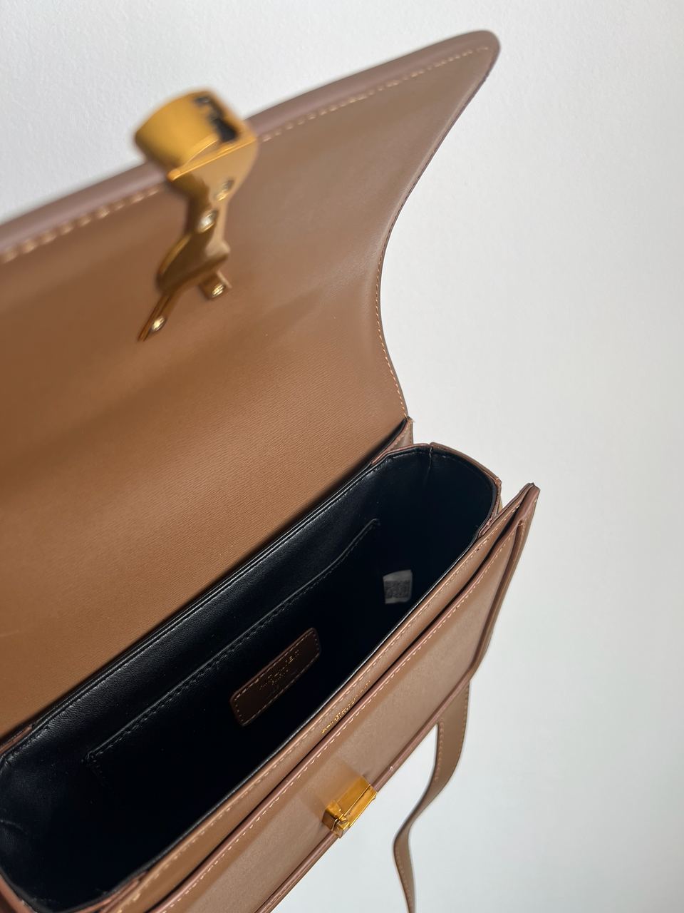 Saint Laurent Large Solferino Brown - 9