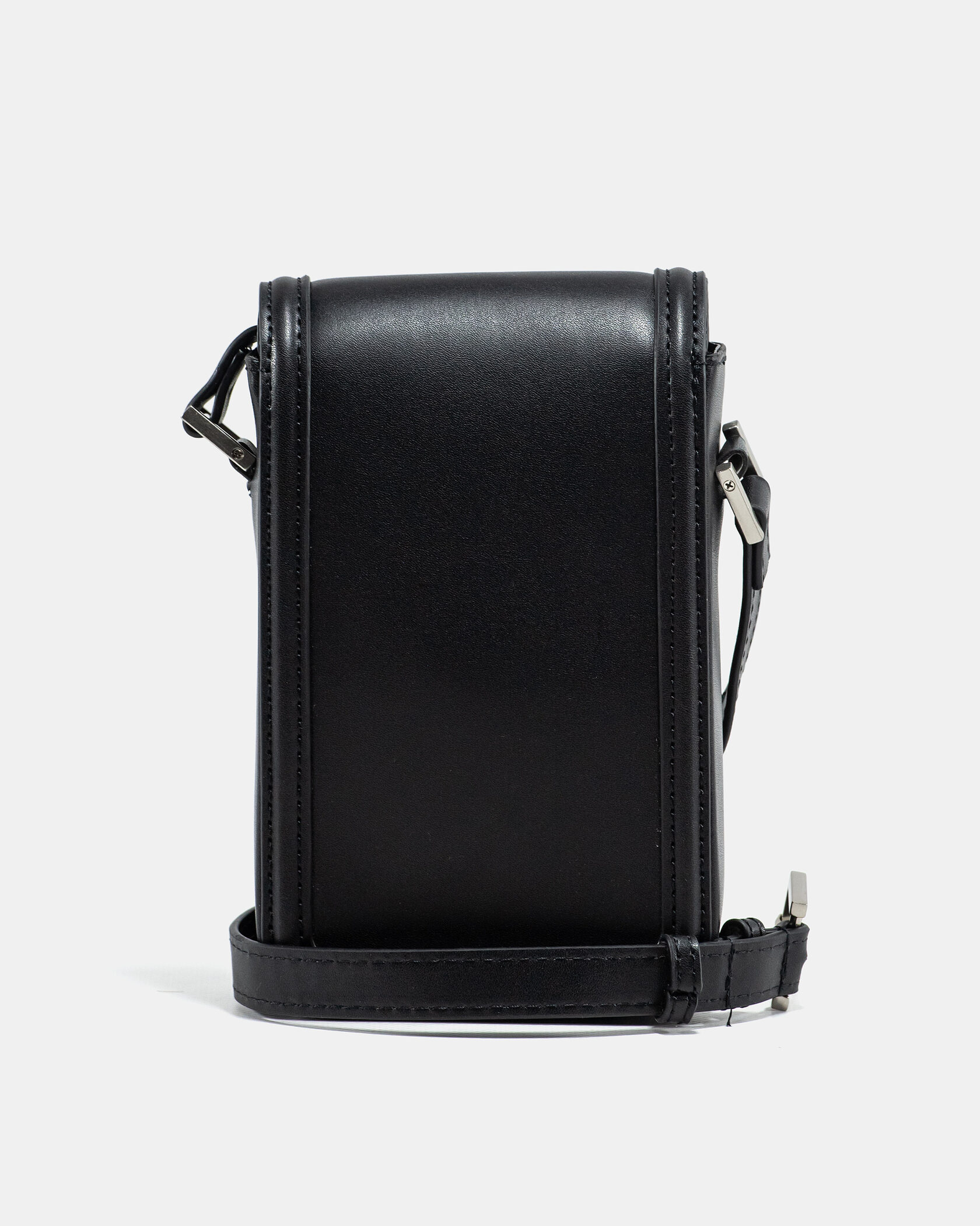 Saint Laurent Mini Solferino Satchel Bag in Calf Leather - 8