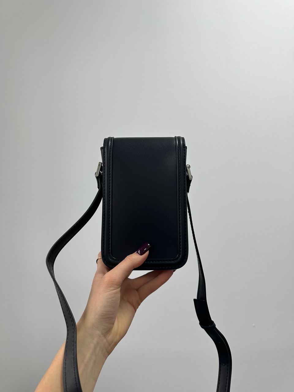 Saint Laurent Mini Solferino Satchel Bag in Calf Leather - 7