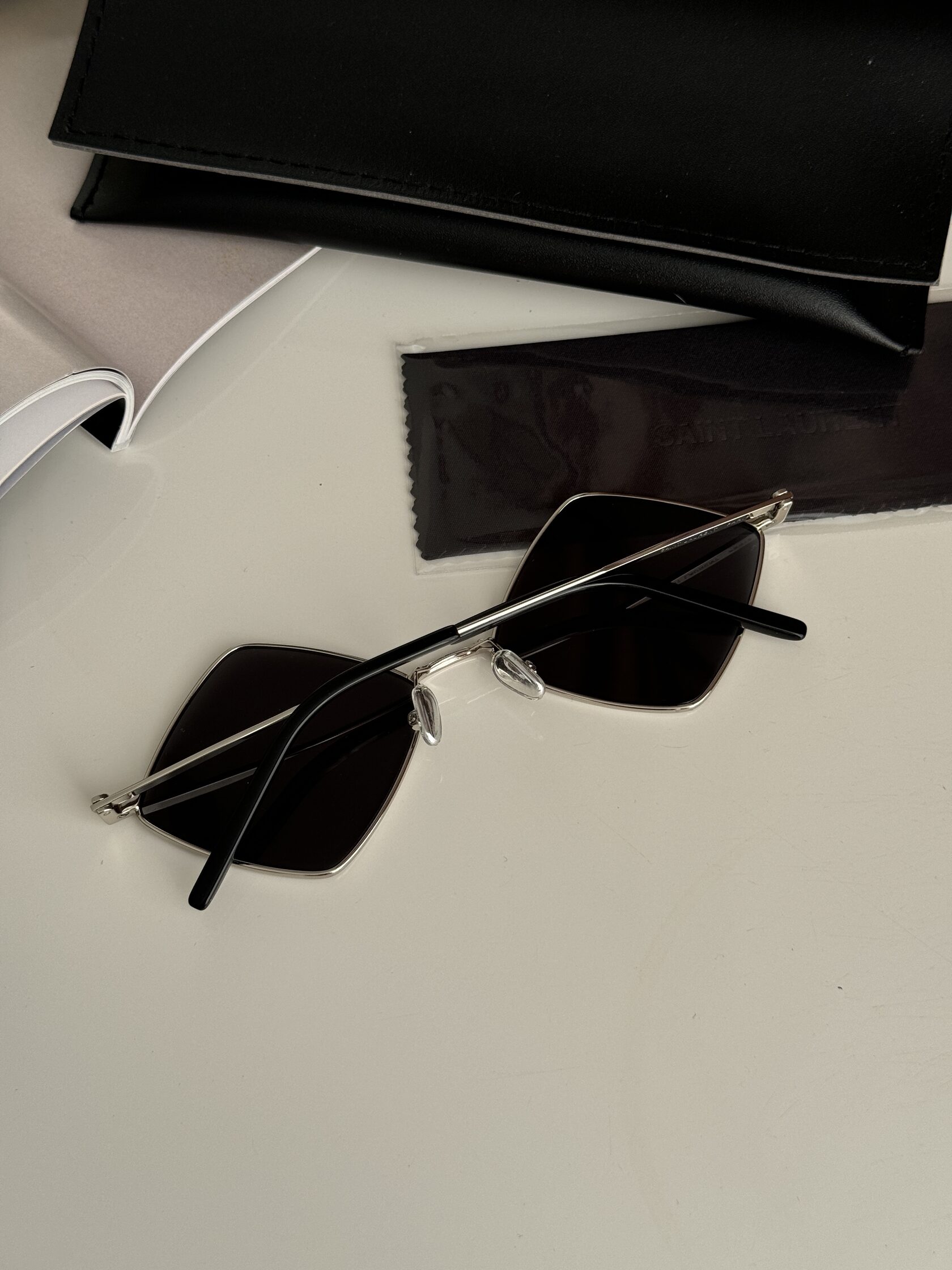 Saint Laurent SL 302 COL-001A Black/Silver - 12