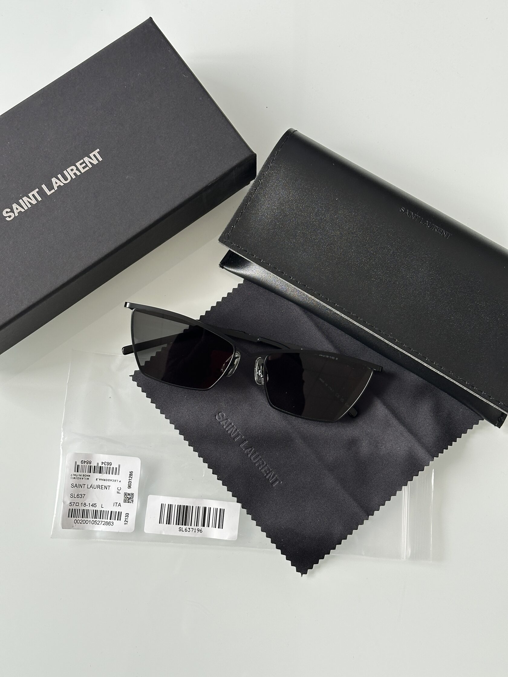 Saint Laurent SL 637 001 Black/Black - 5