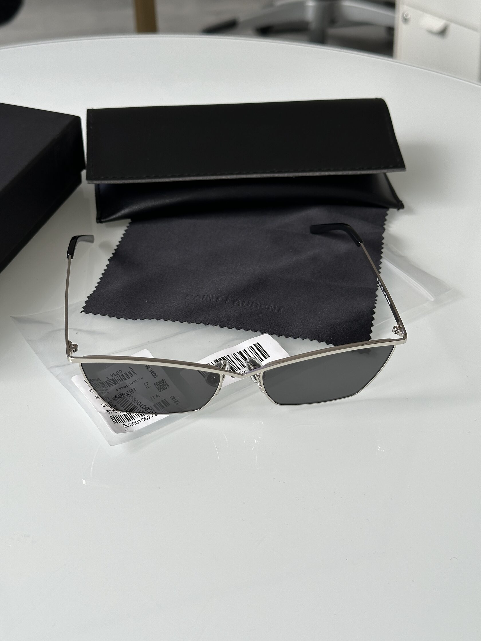 Saint Laurent SL 637 003 Black/Silver - 6