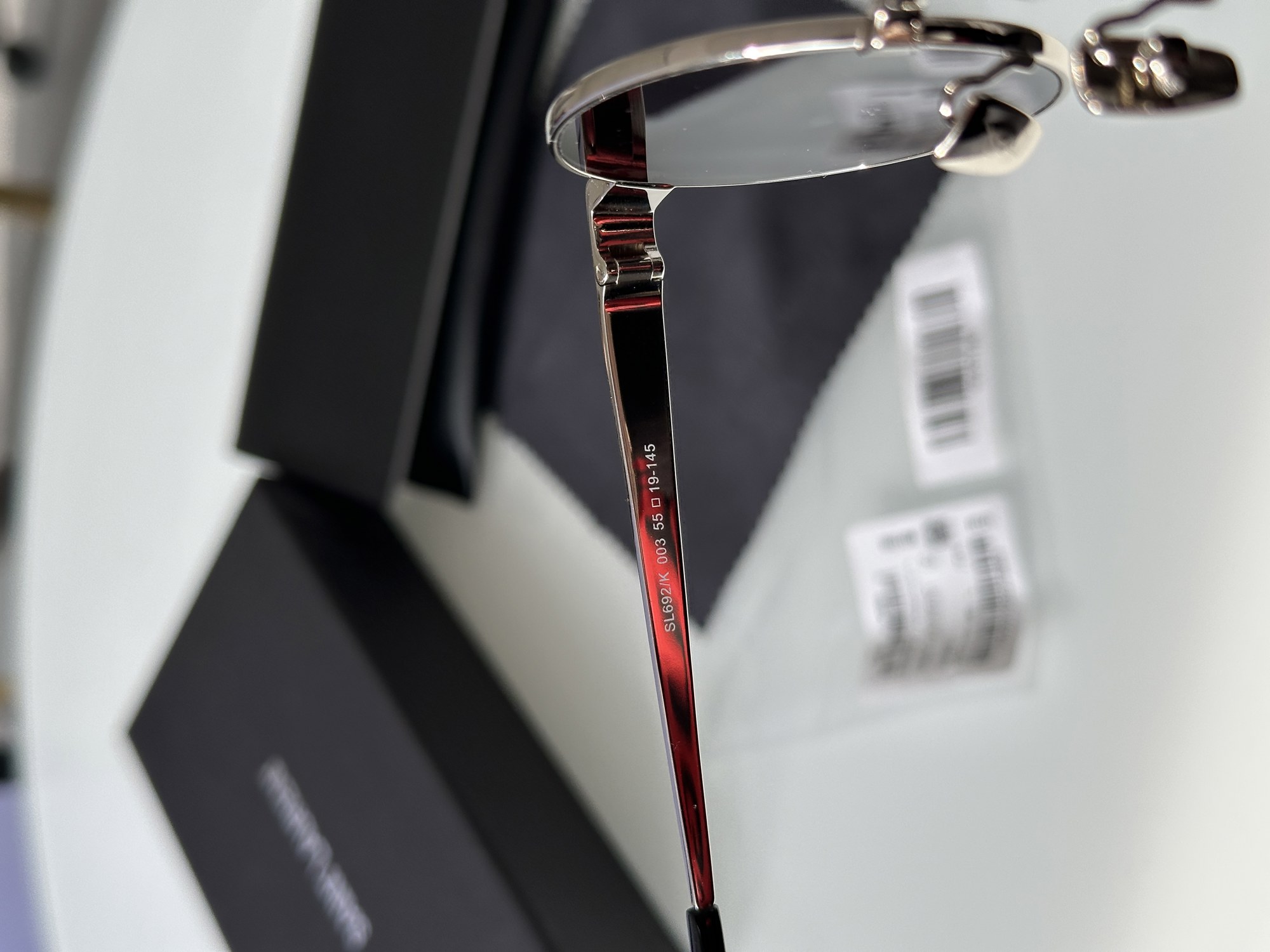Saint Laurent SL 692/K 003 Black/Silver - 15