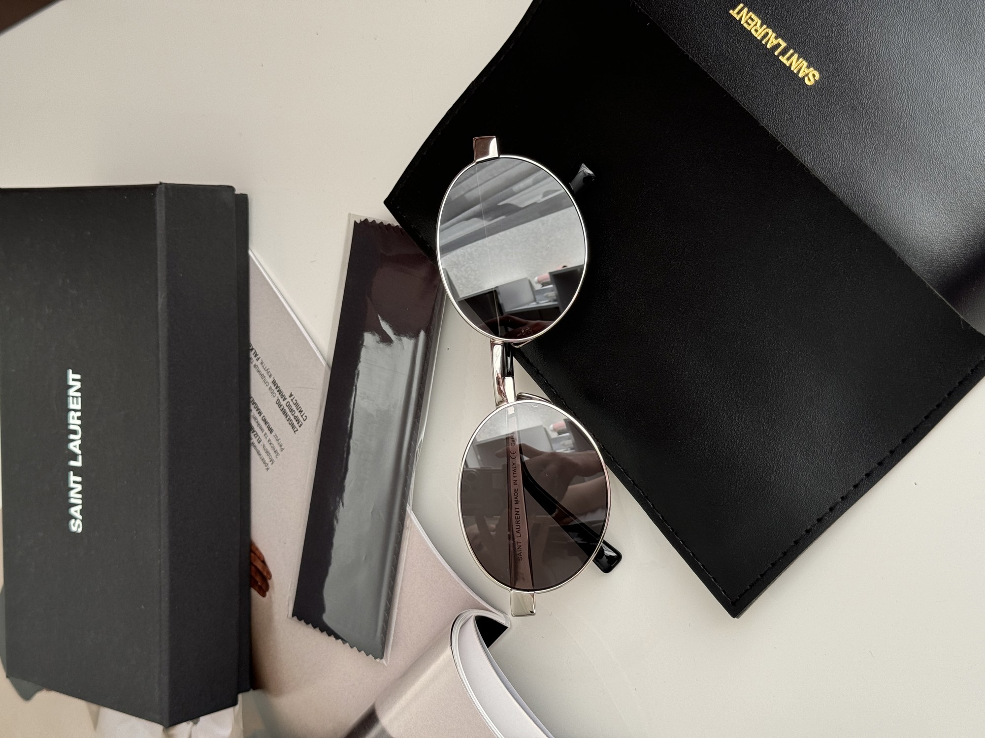 Saint Laurent SL 692/K 003 Black/Silver - 21