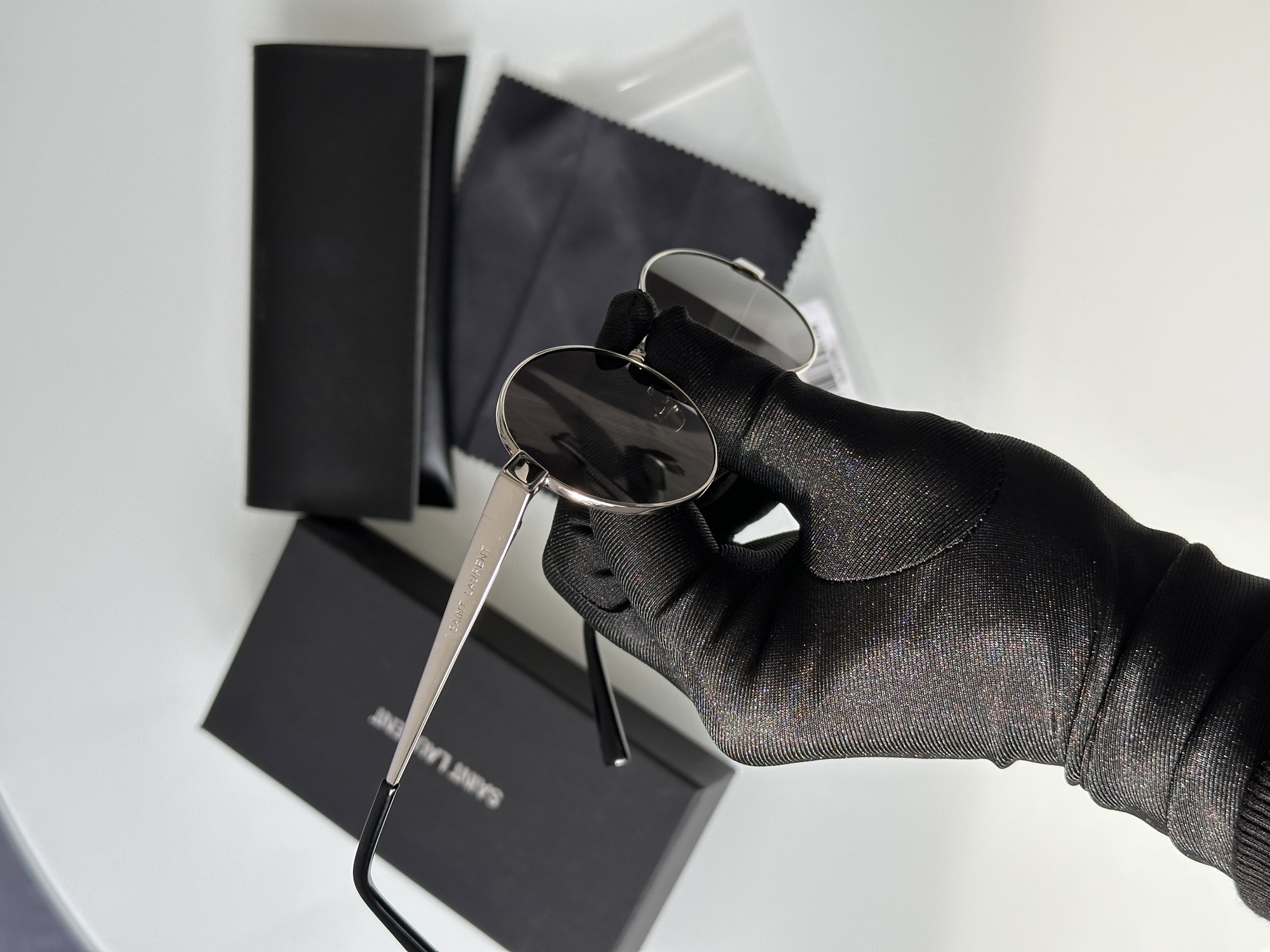 Saint Laurent SL 692/K 003 Black/Silver - 12