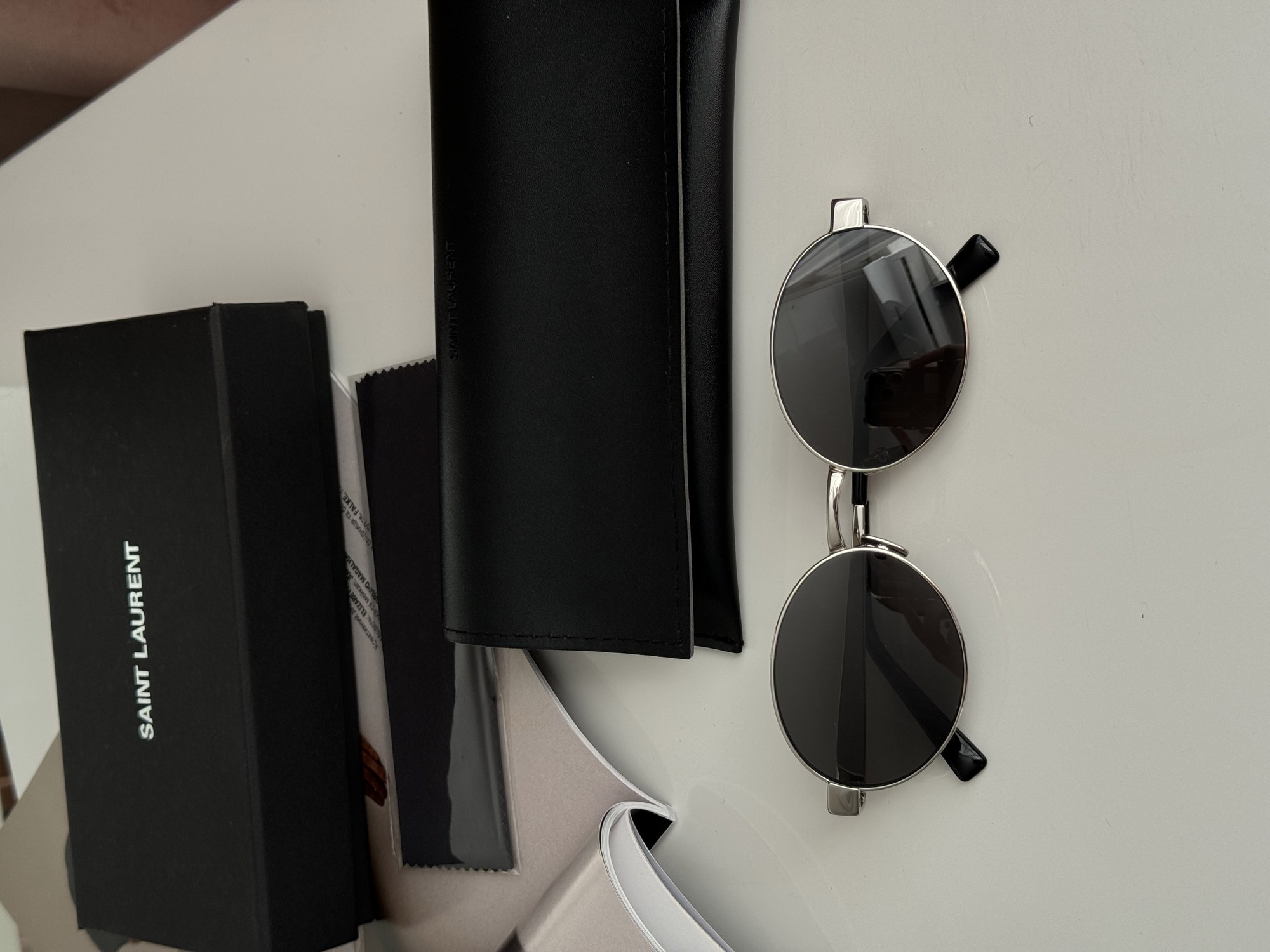 Saint Laurent SL 692/K 003 Black/Silver