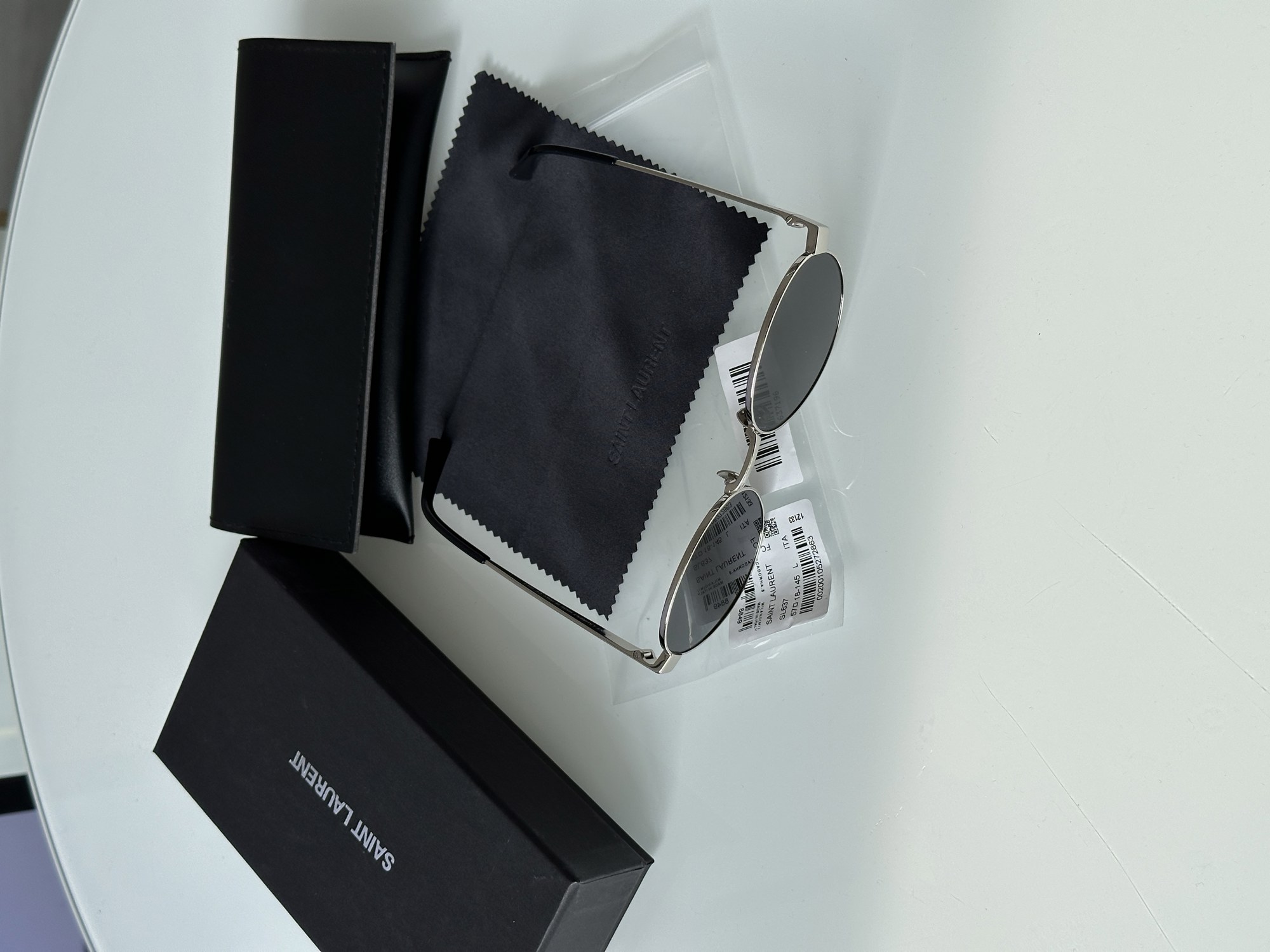 Saint Laurent SL 692/K 003 Black/Silver - 7