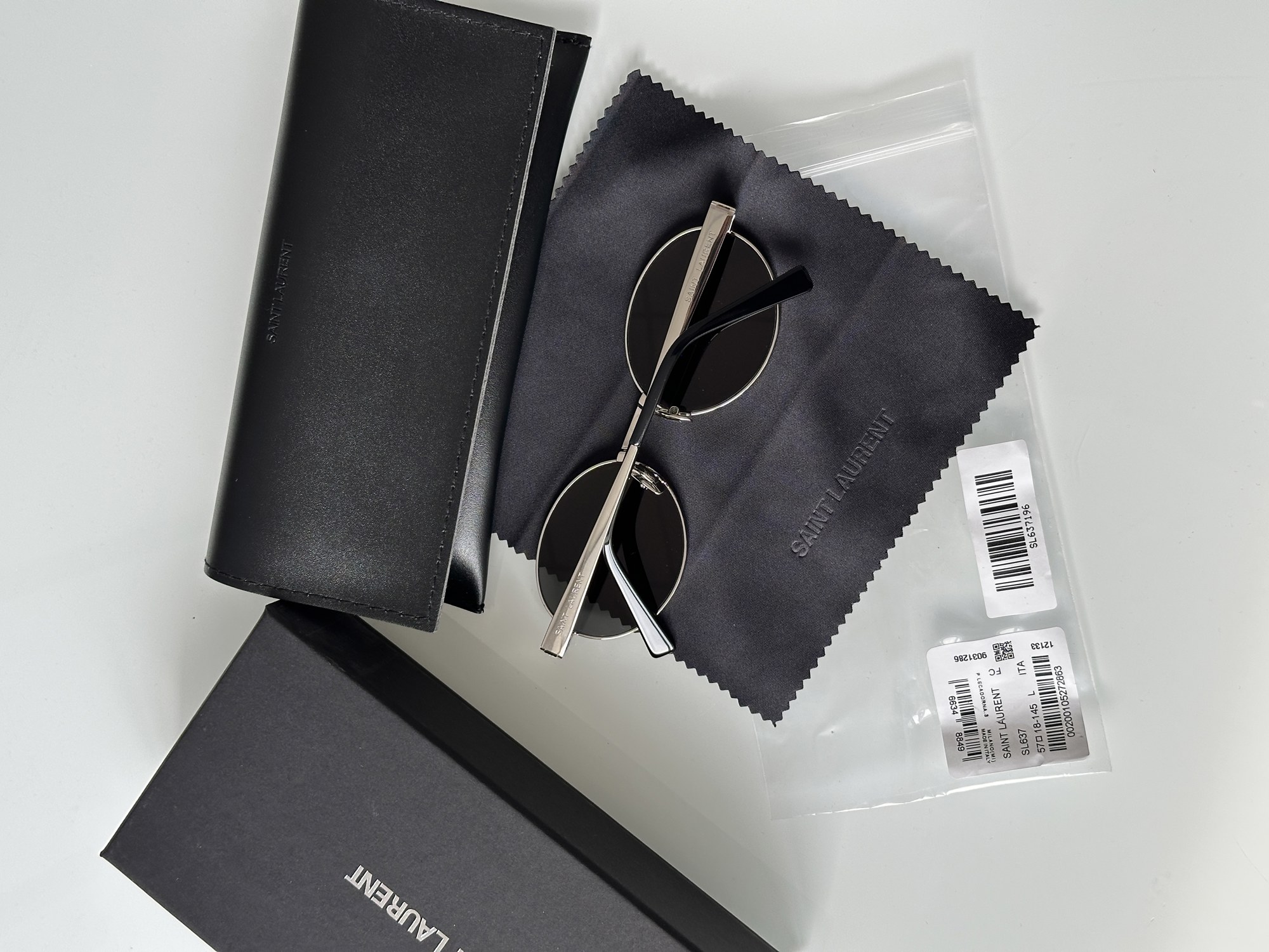 Saint Laurent SL 692/K 003 Black/Silver - 20