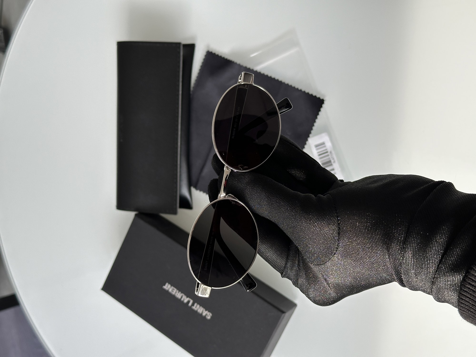 Saint Laurent SL 692/K 003 Black/Silver - 8