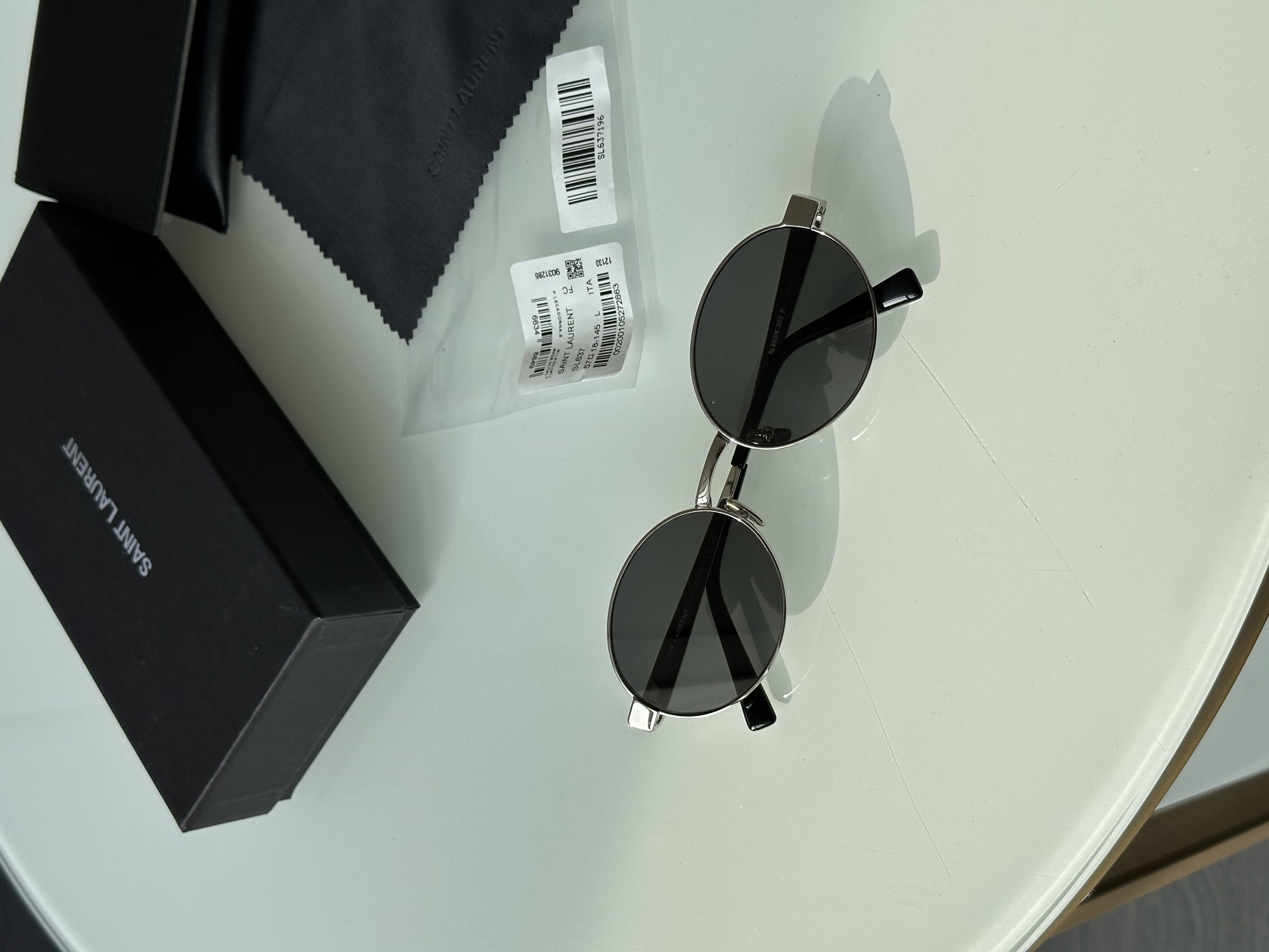 Saint Laurent SL 692/K 003 Black/Silver - 11