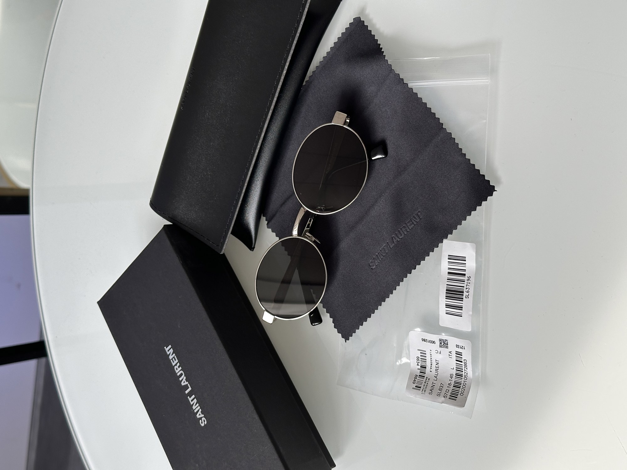 Saint Laurent SL 692/K 003 Black/Silver - 19