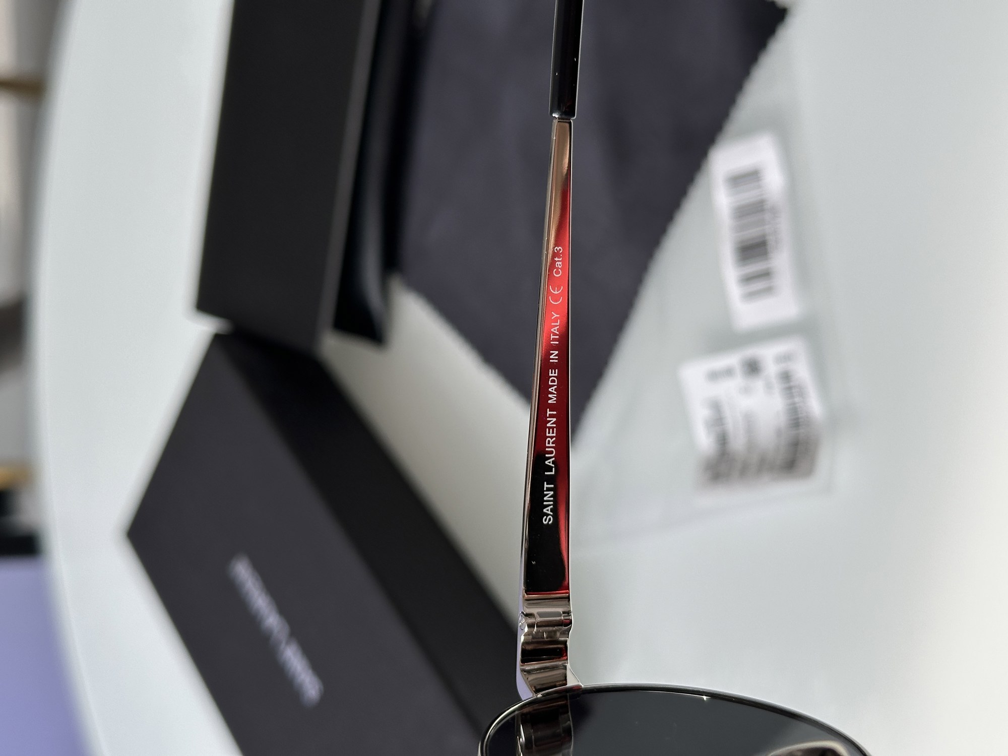 Saint Laurent SL 692/K 003 Black/Silver - 16
