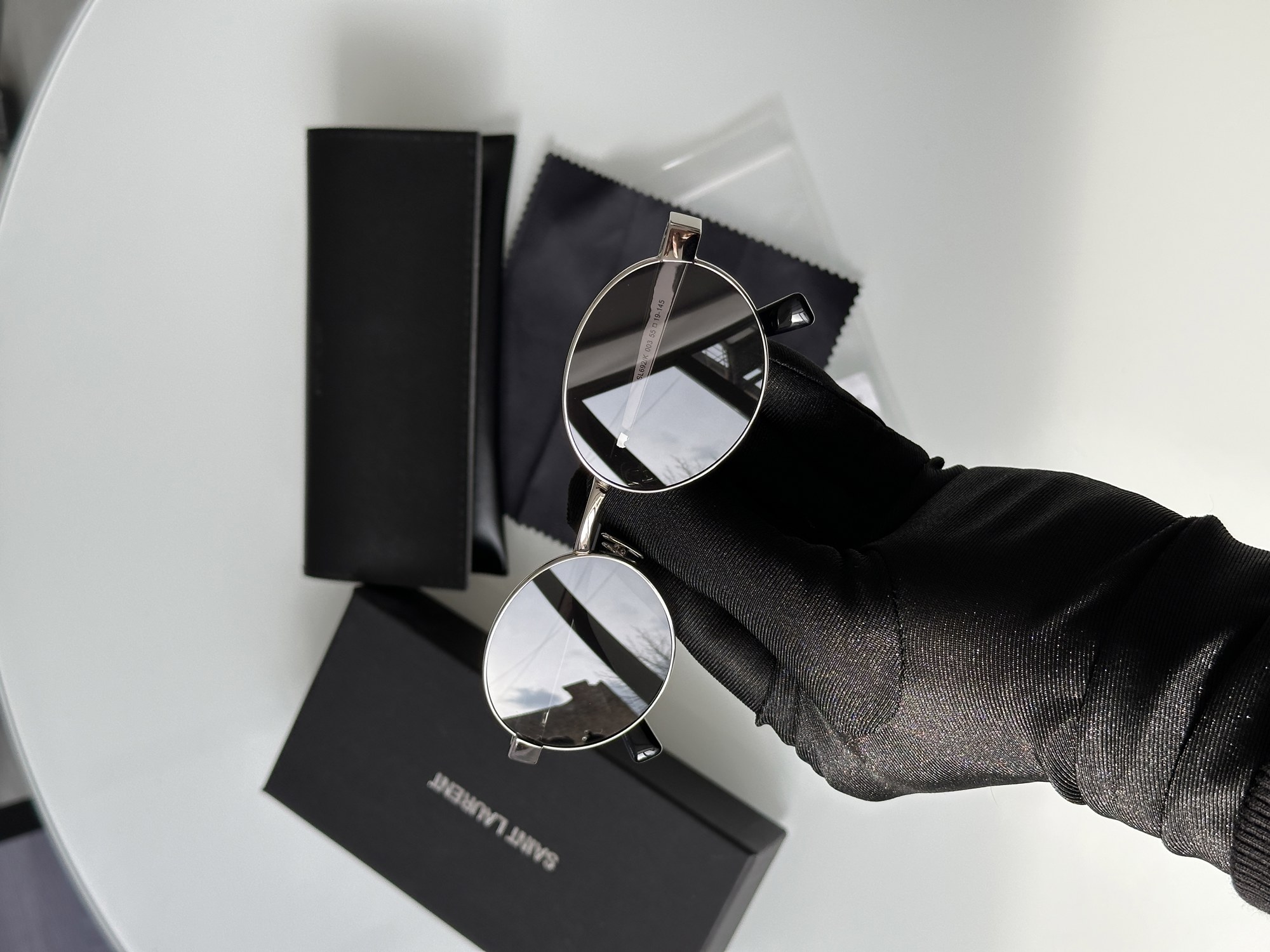 Saint Laurent SL 692/K 003 Black/Silver - 13
