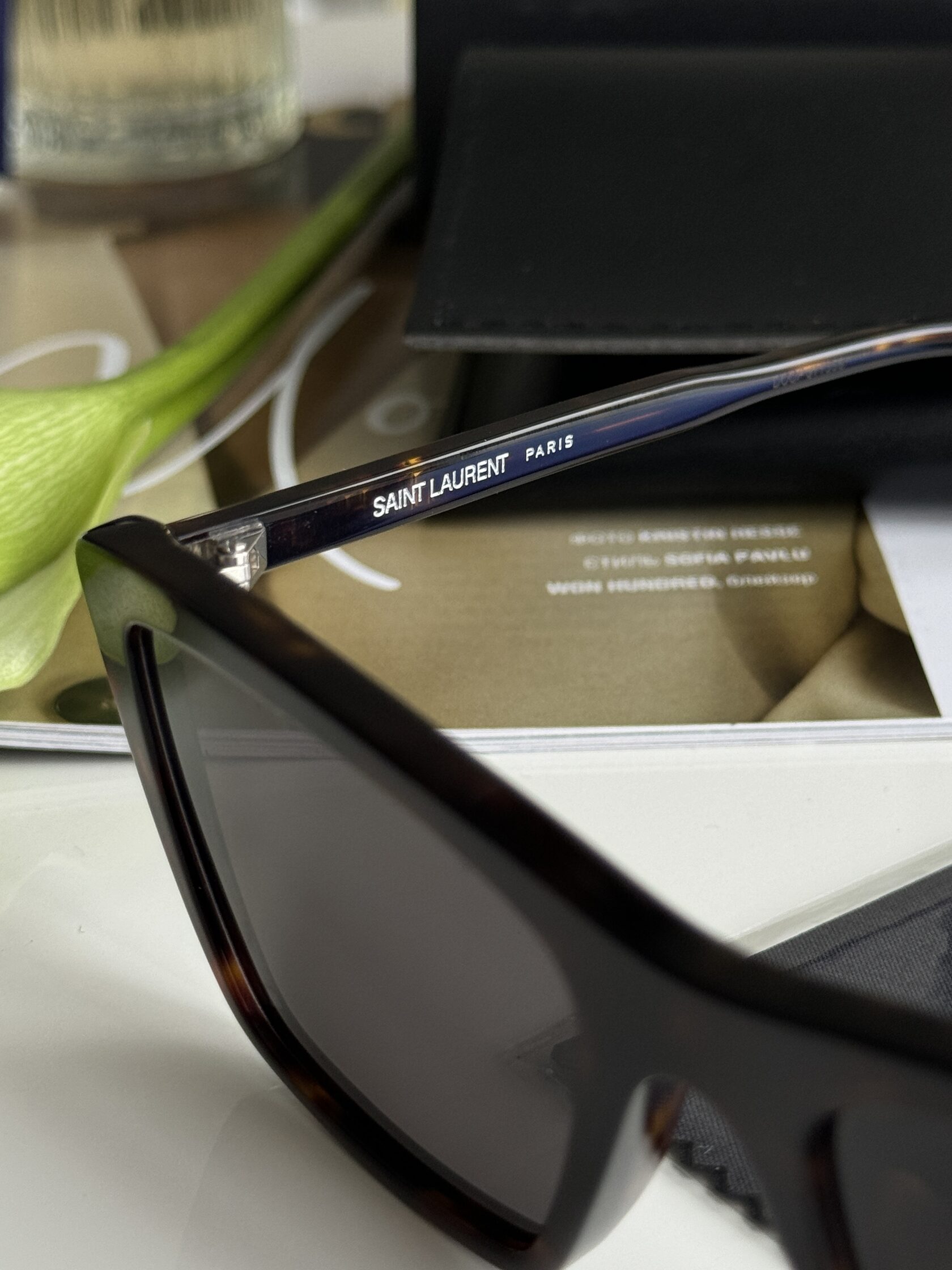 Saint Laurent SL 737 002 Brown/Black - 12