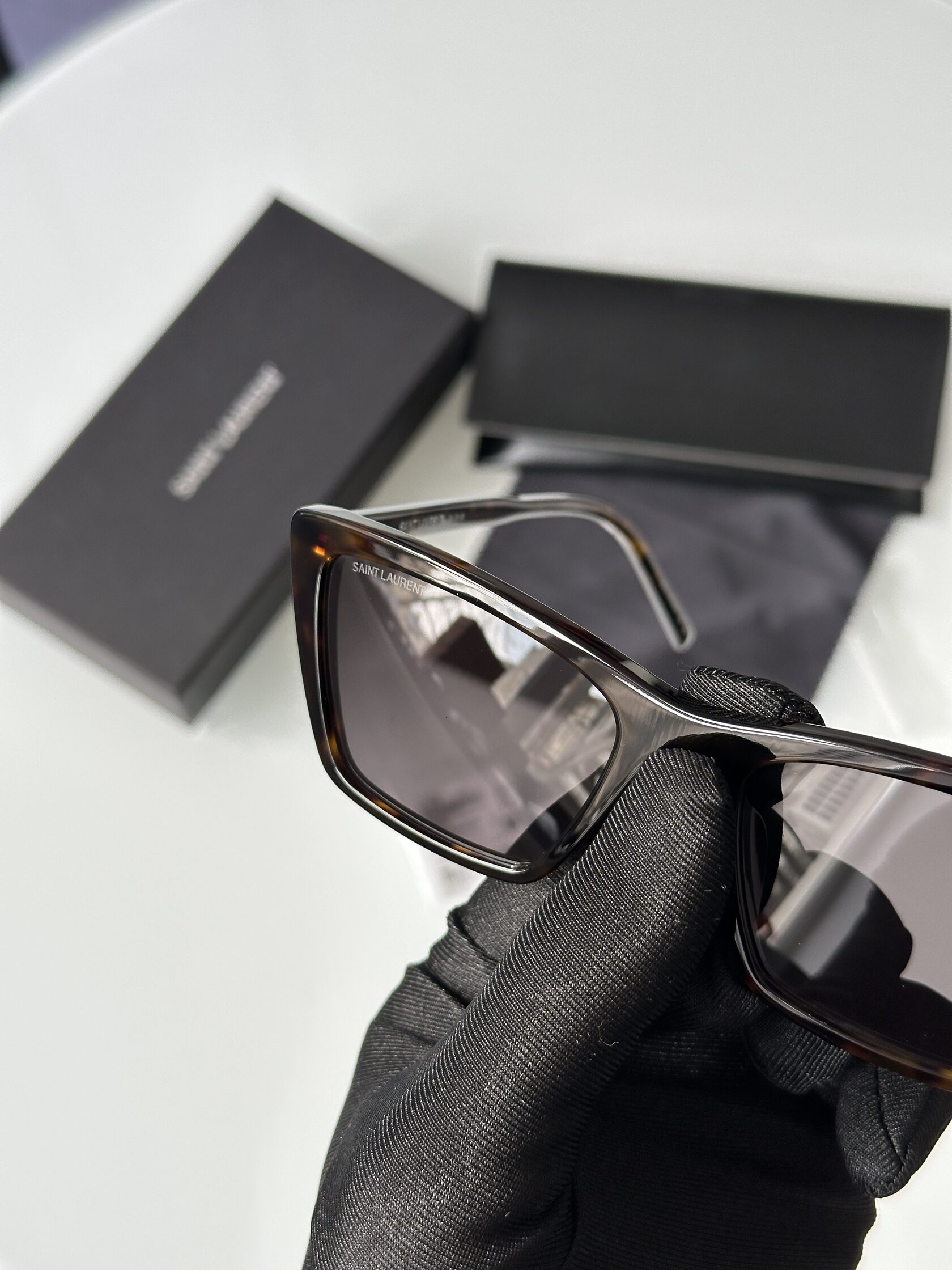 Saint Laurent SL 737 002 Brown/Black - 8