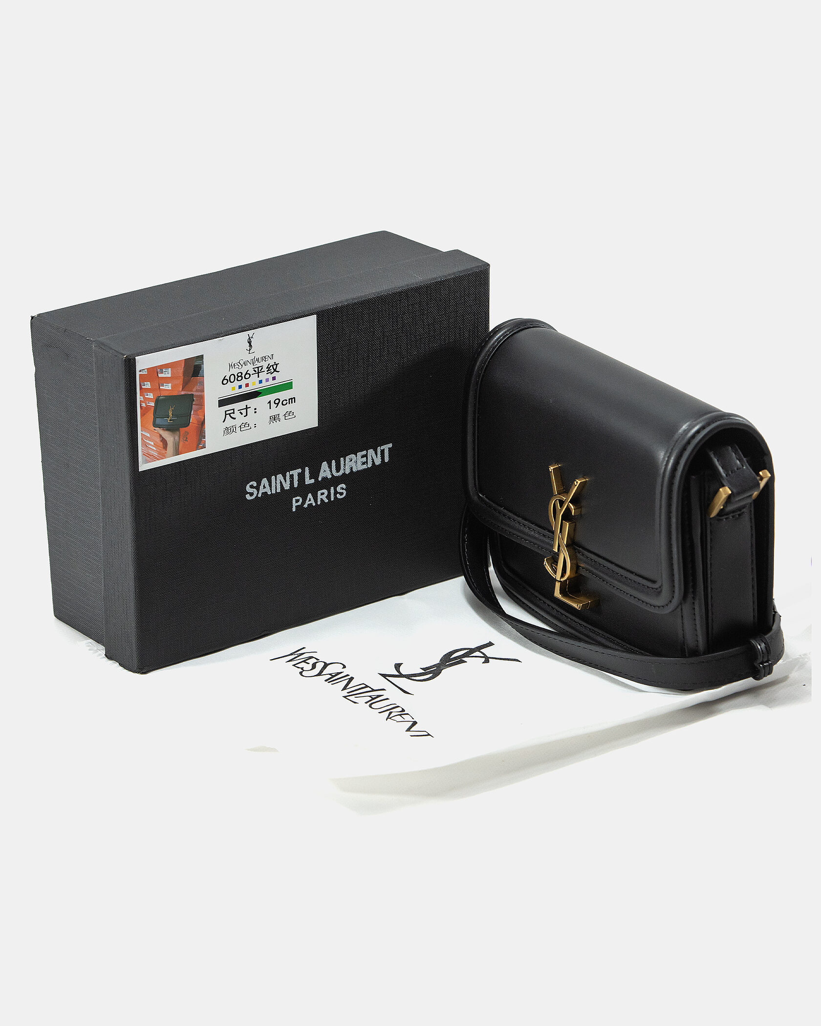 Saint Laurent Solferino Black/Gold - 2