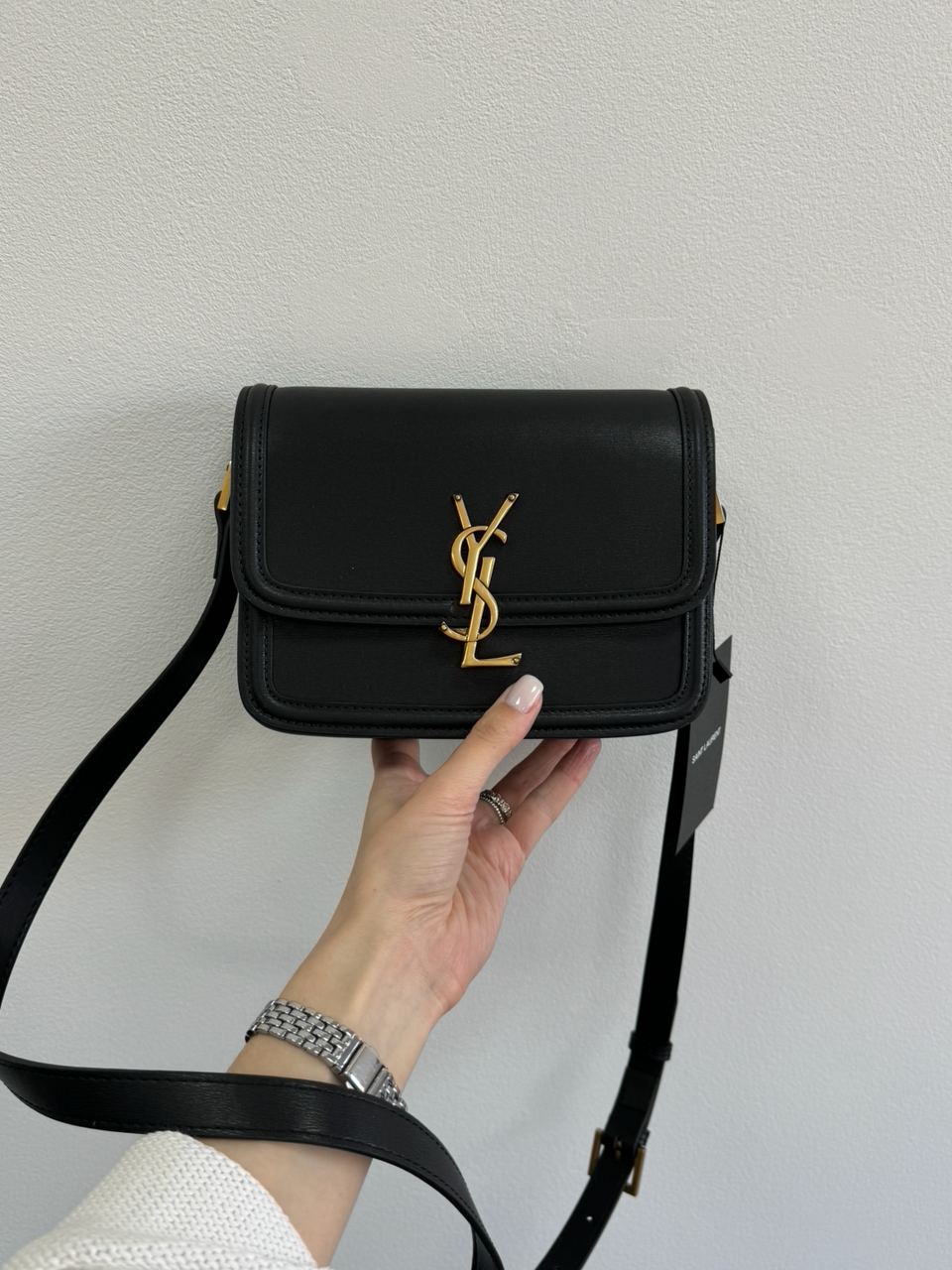 Saint Laurent Solferino Black/Gold - 9