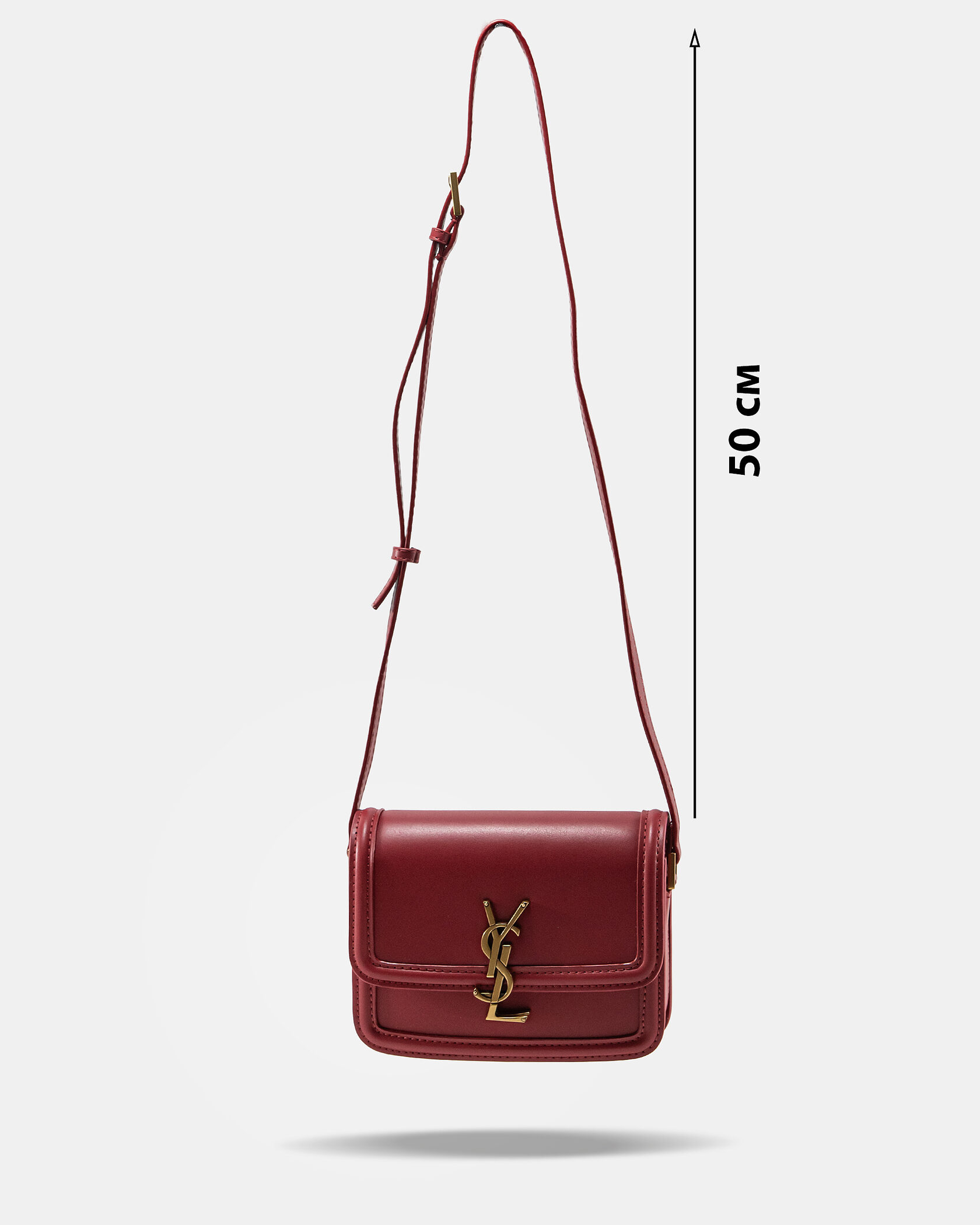 Saint Laurent Solferino Burgundy/Gold - 3
