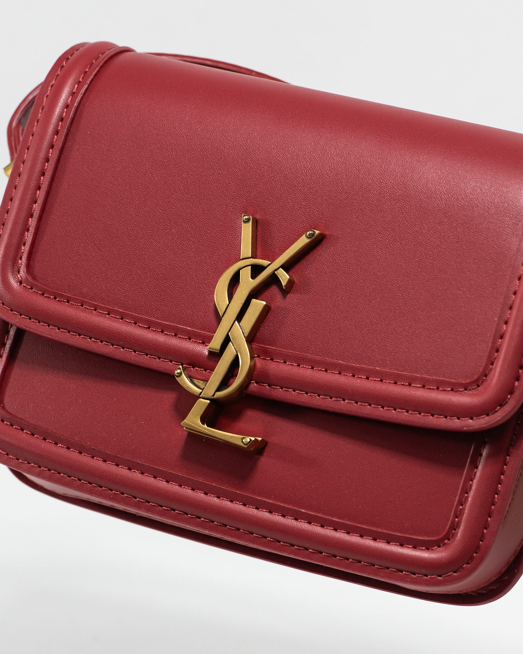 Saint Laurent Solferino Burgundy/Gold - 6