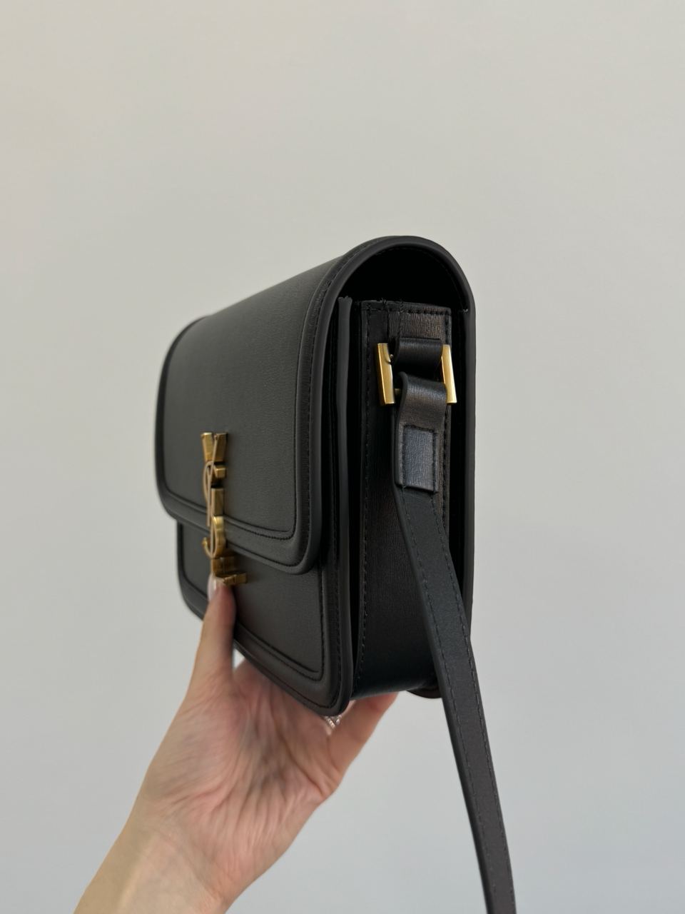 Saint Laurent Solferino Large Black/Gold - 15