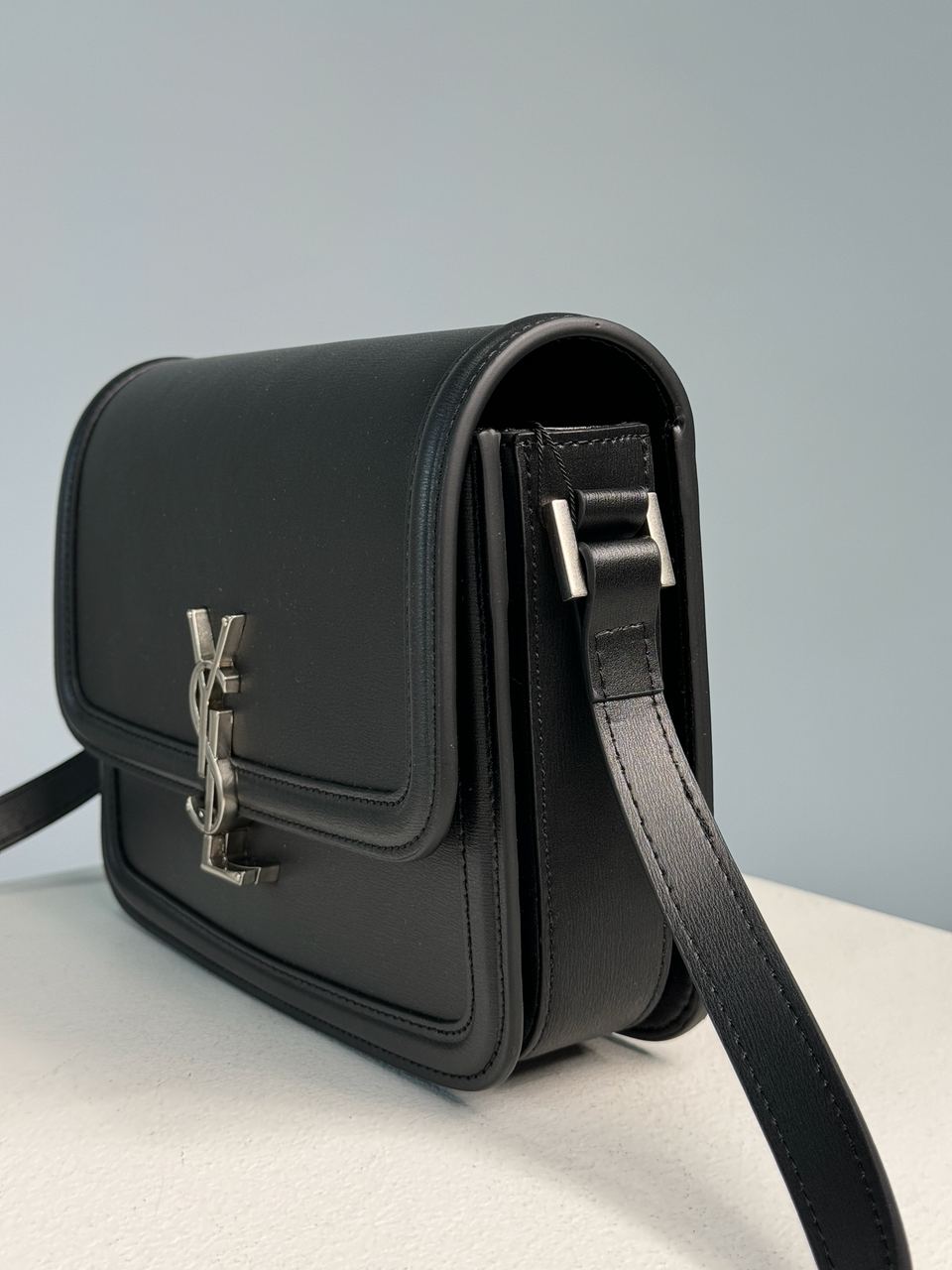 Saint Laurent Solferino Large Black/Silver - 11