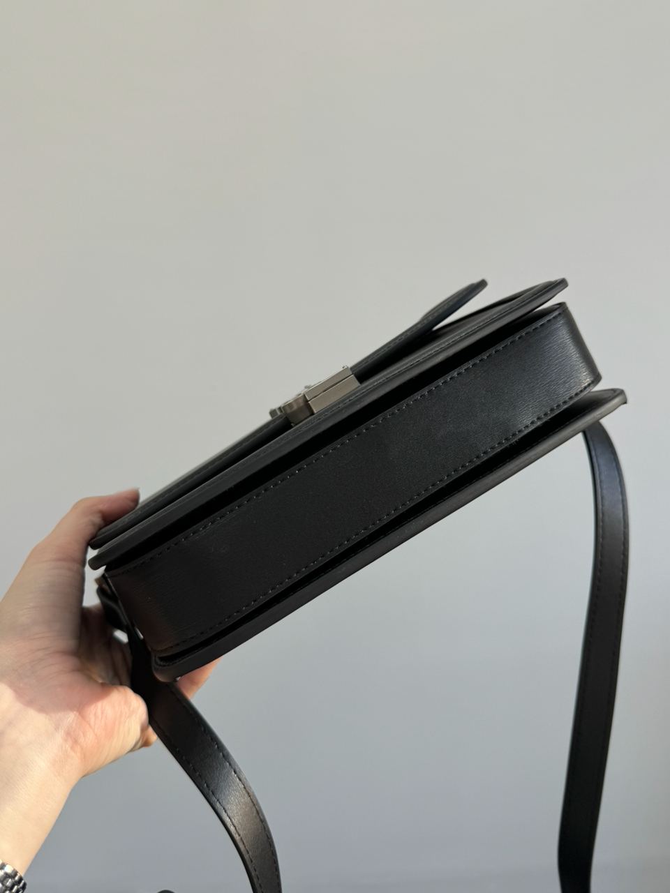 Saint Laurent Solferino Large Black/Silver - 20