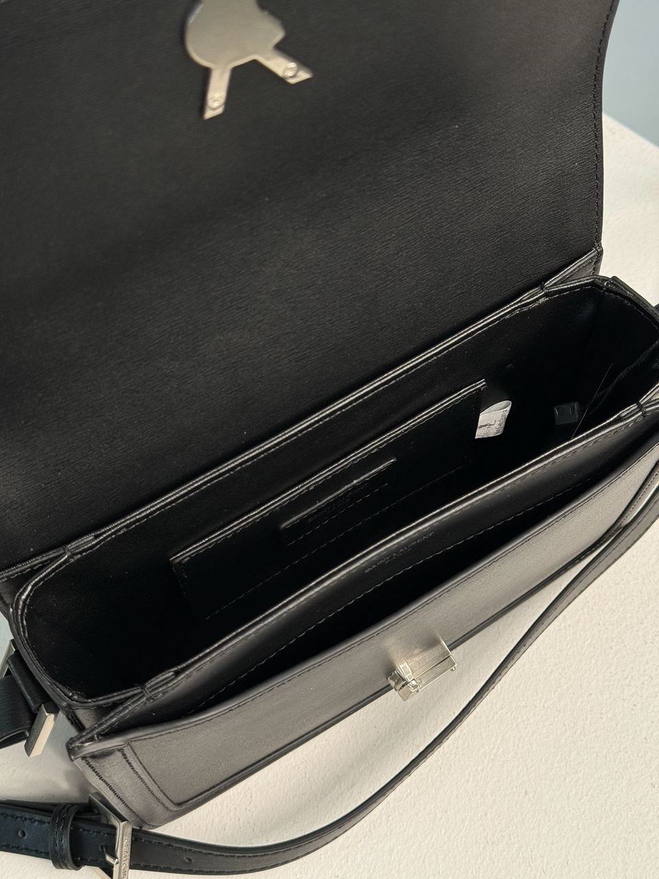 Saint Laurent Solferino Large Black/Silver - 23