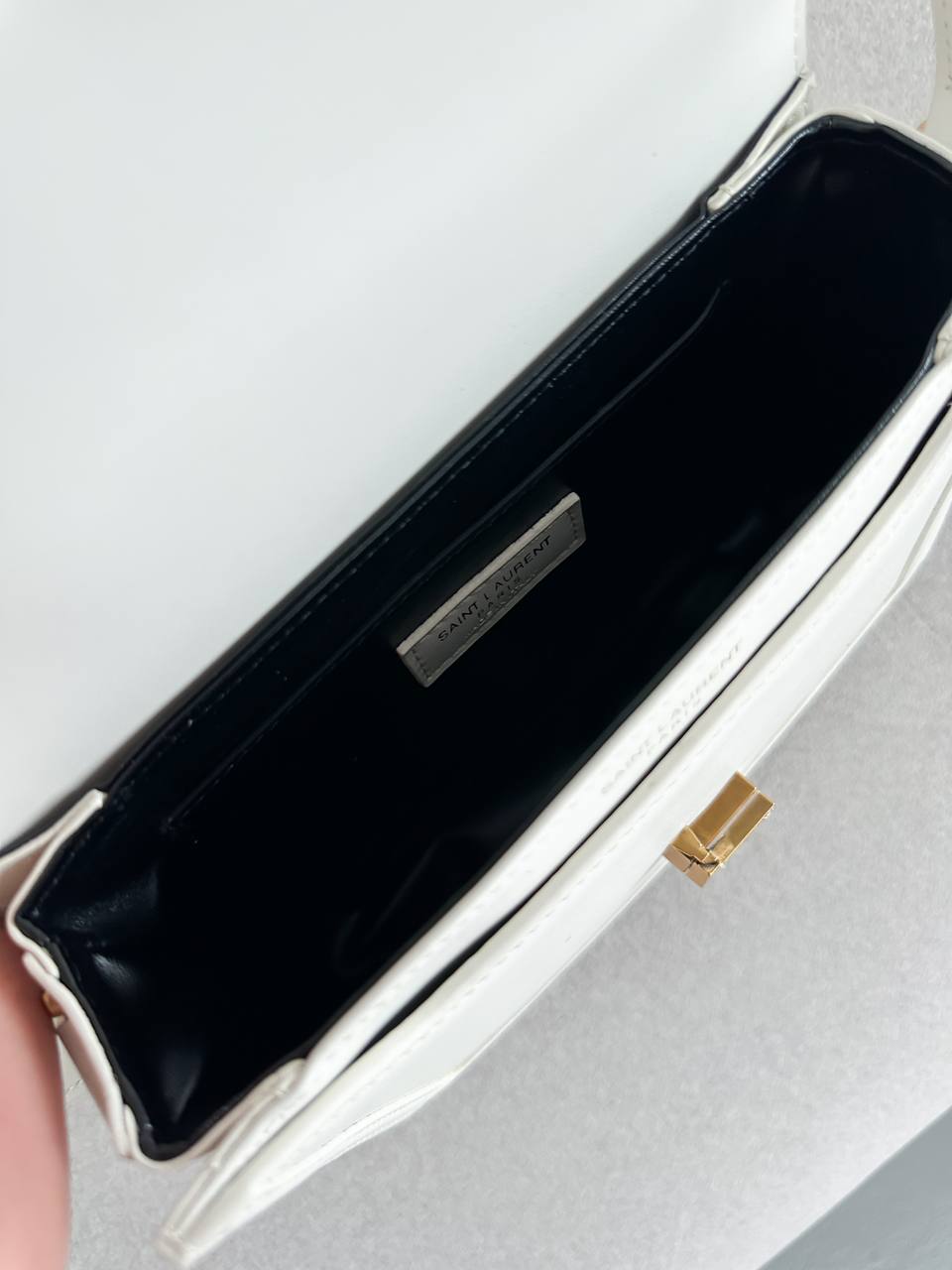 Saint Laurent Solferino Small White - 5