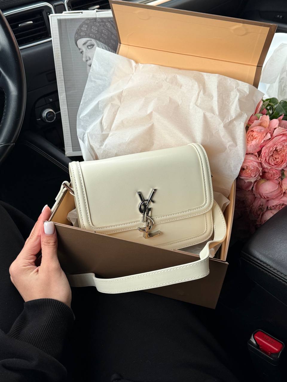 Saint Laurent Solferino White/Silver - 2