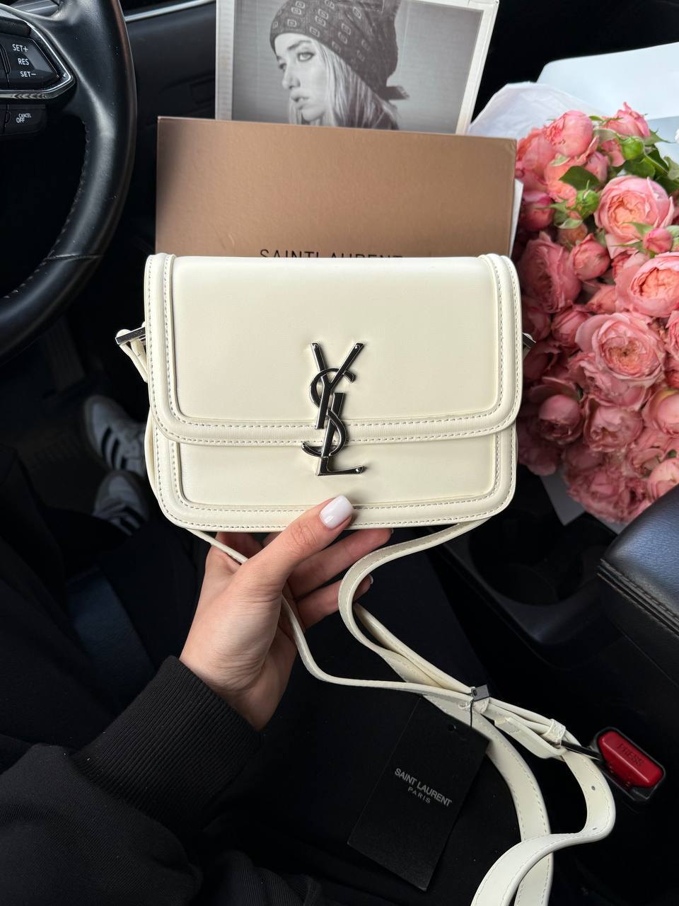 Saint Laurent Solferino White/Silver - 4