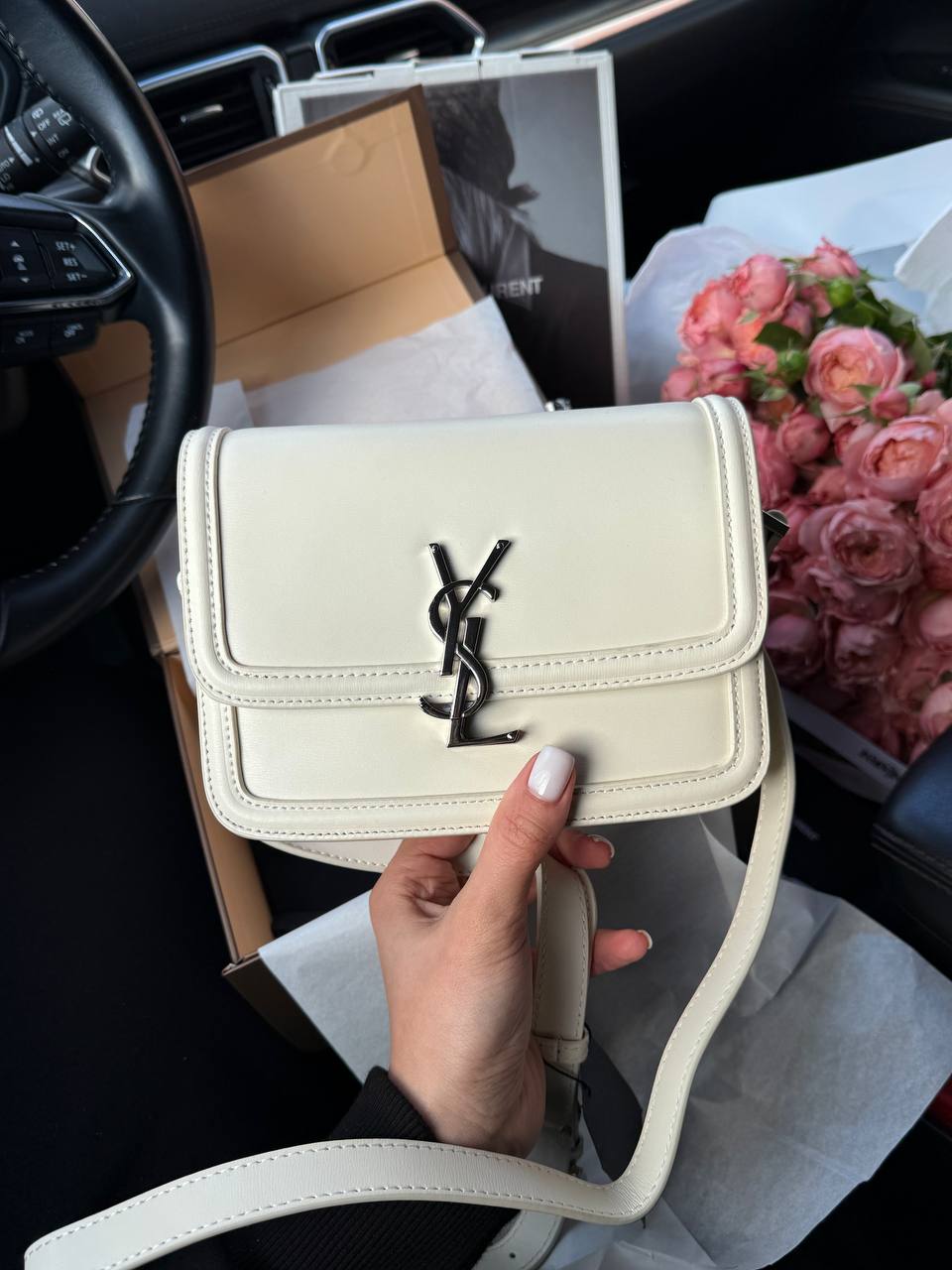 Saint Laurent Solferino White/Silver - 5