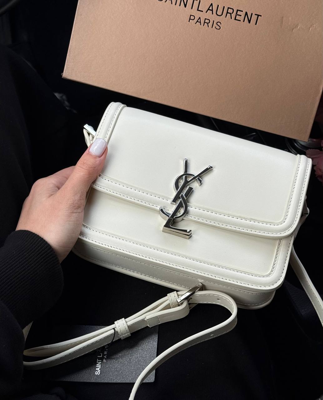 Saint Laurent Solferino White/Silver - 6