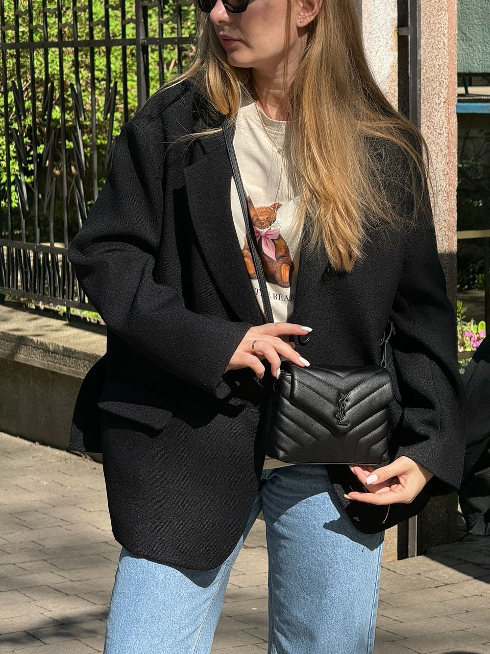 Saint Laurent Toy LouLou In Quilted Leather Black/Black - 10