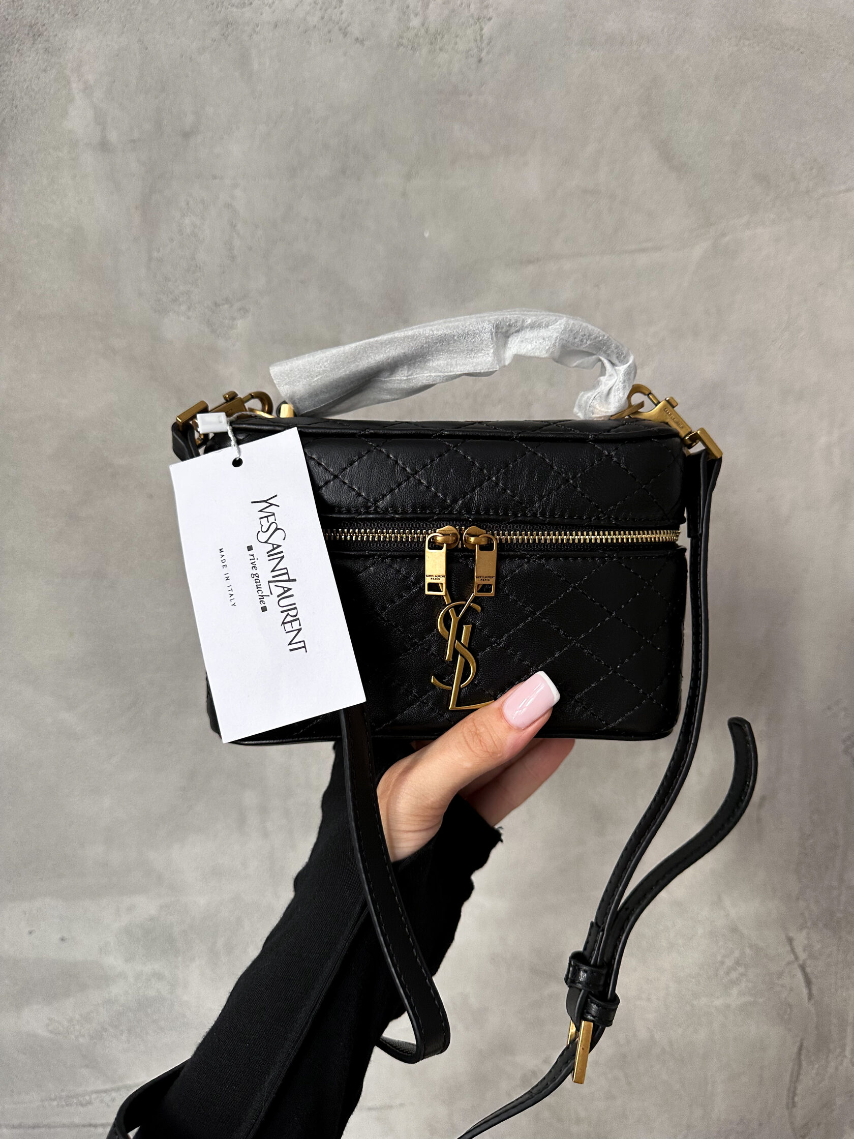 Saint Laurent Vanity Case Mini Black - 3